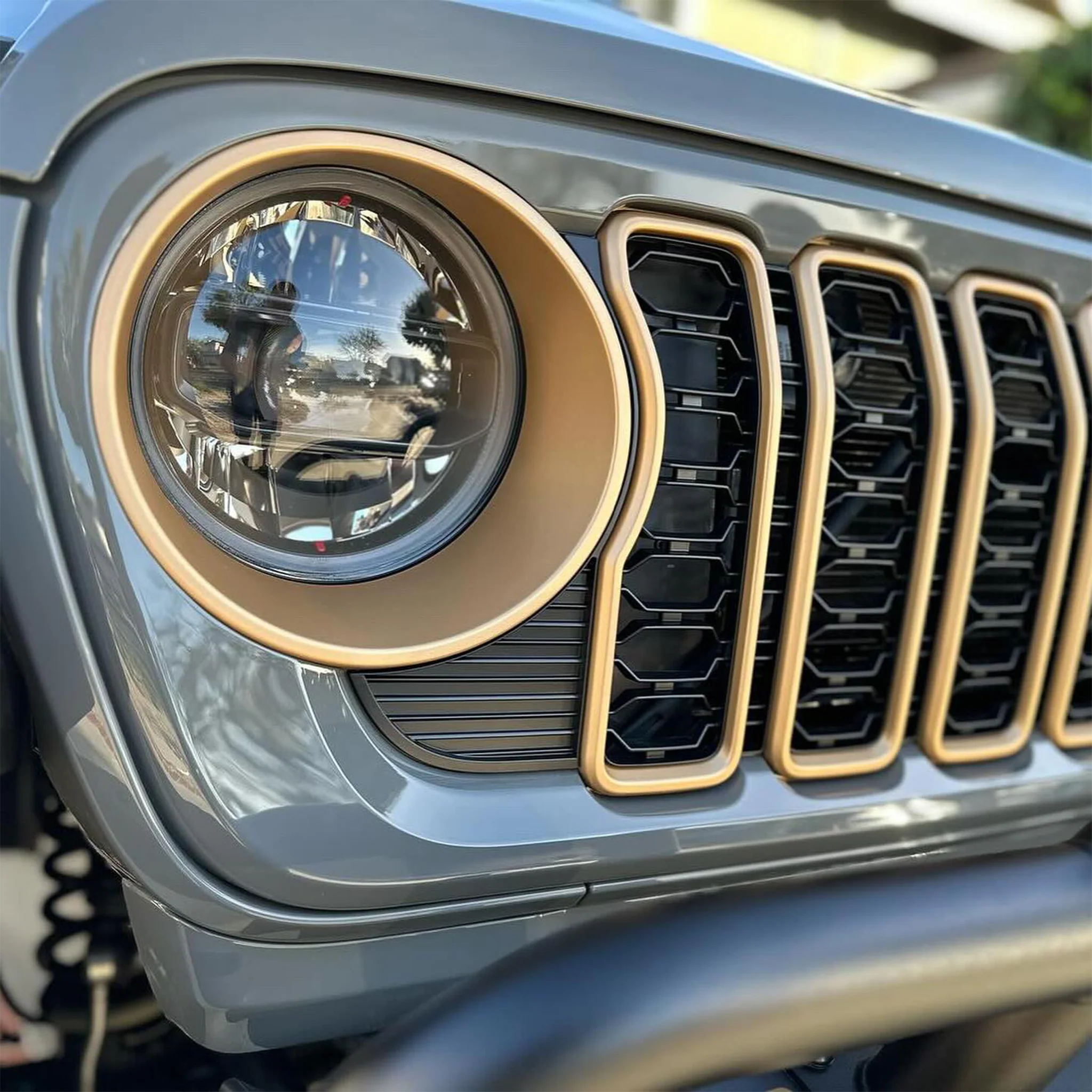 Updated Aftermarket 2024+ Hydrographic Grille (Fits JL/JT 2018-2026) - Image 7