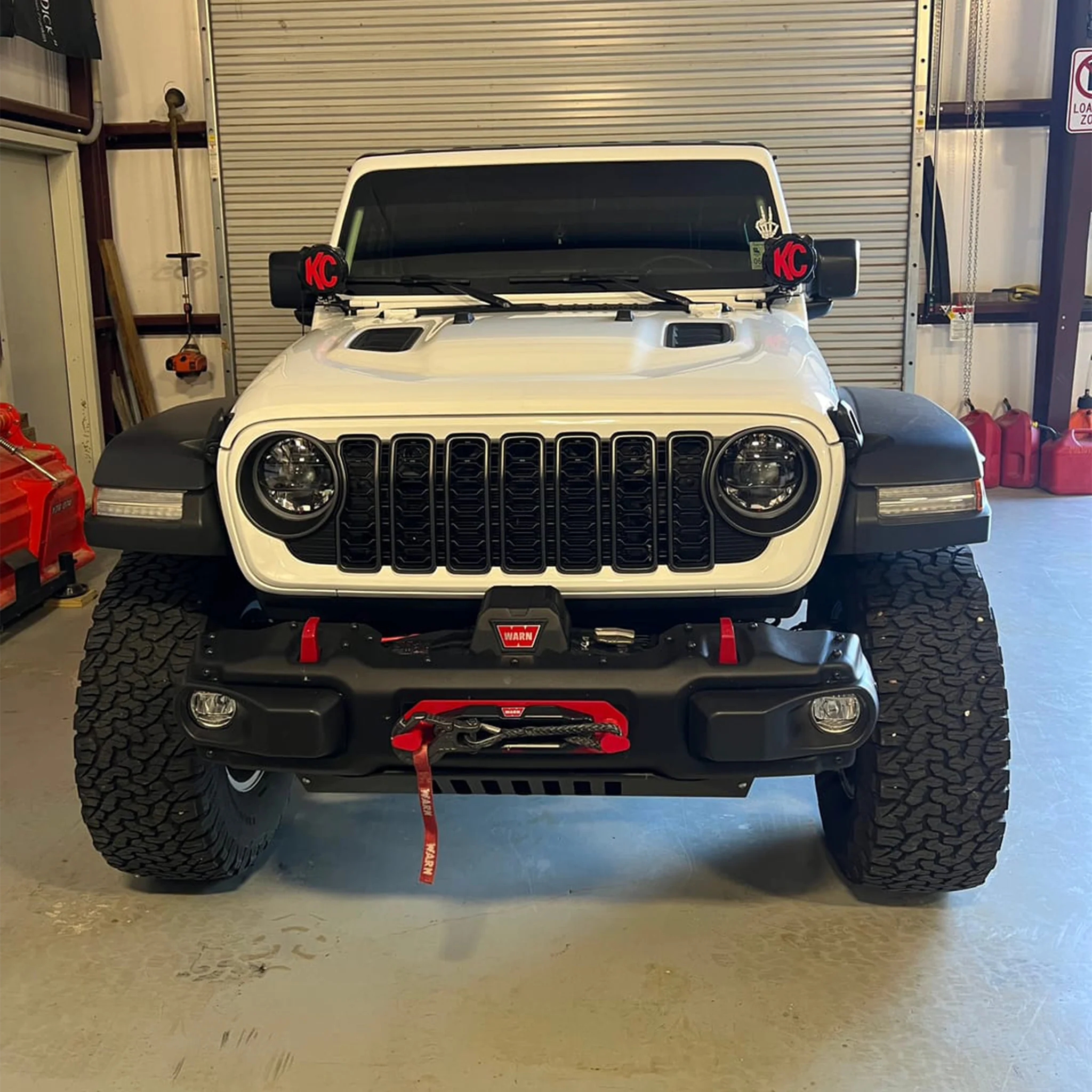 Aftermarket Updated Style Grille (Fits JL/JT) - Image 3