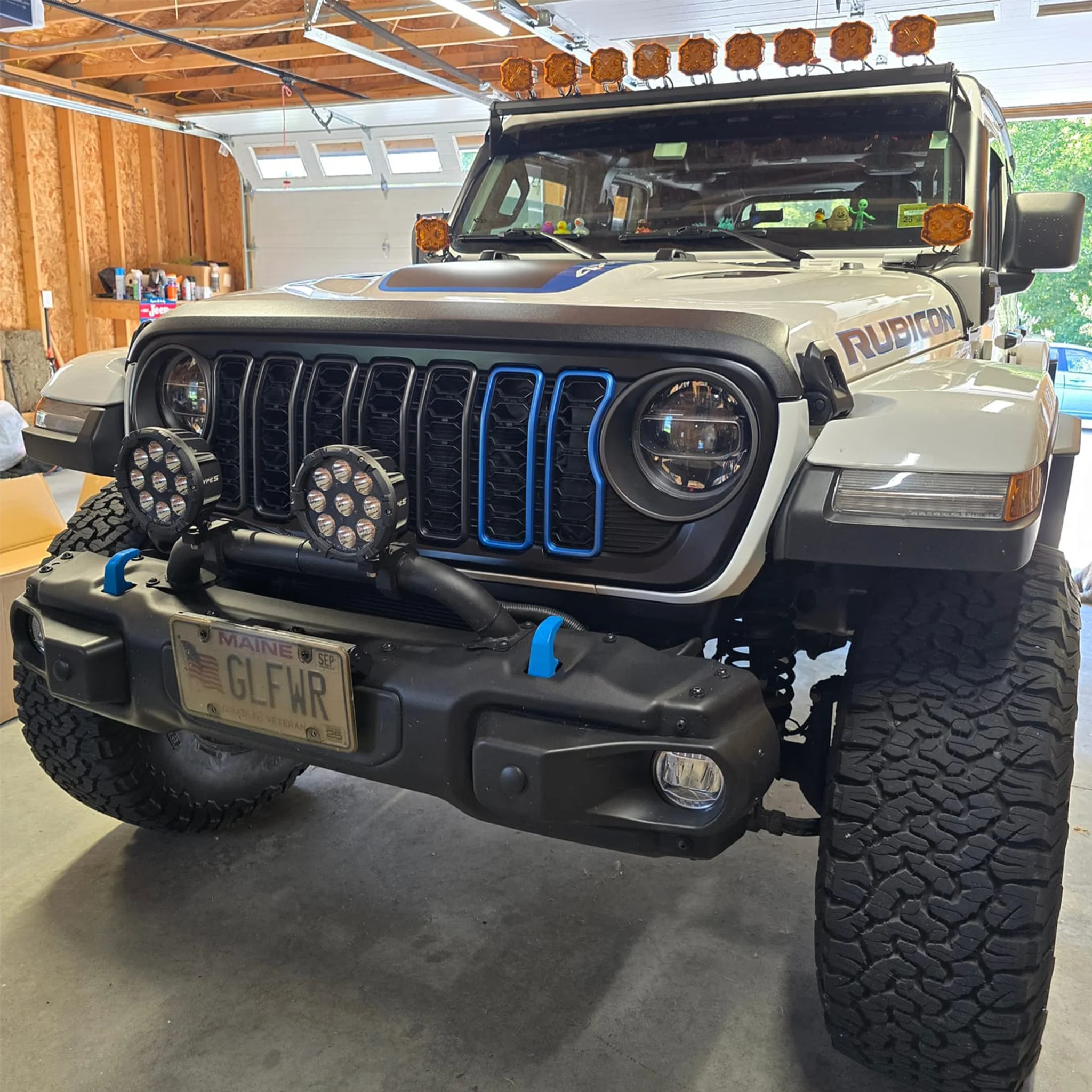 Aftermarket Updated Style Grille (Fits JL/JT) - Image 5