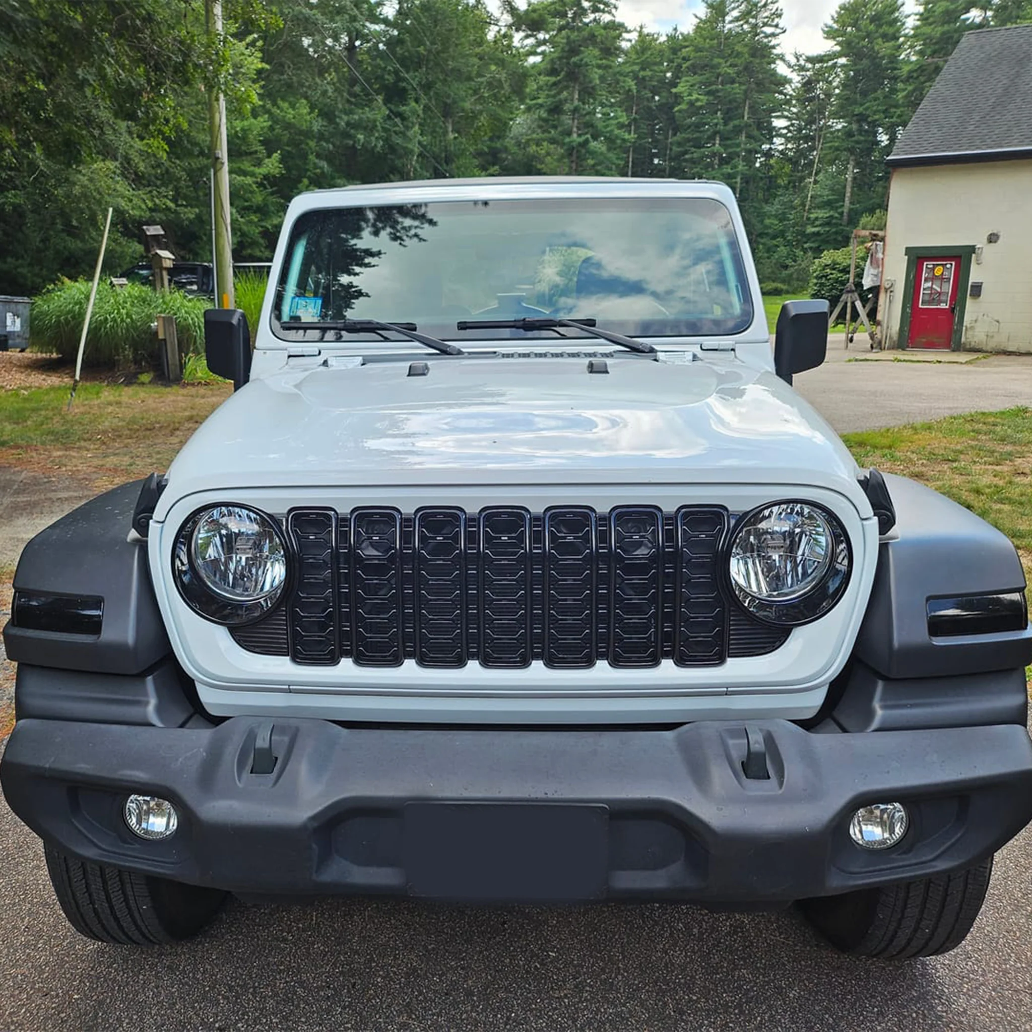 Aftermarket Updated Style Grille (Fits JL/JT) - Image 8