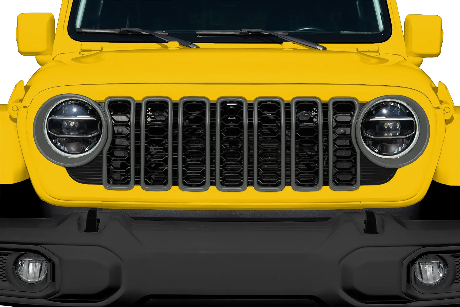 Aftermarket Updated Style Grille (Fits JL/JT)
