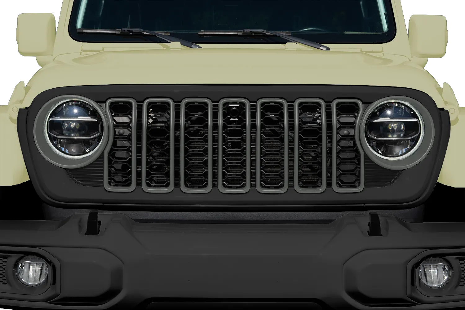 Aftermarket Updated Style Grille (Fits JL/JT)