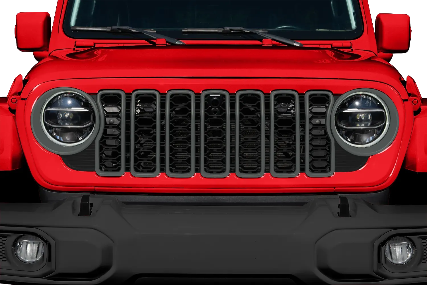 Aftermarket Updated Style Grille (Fits JL/JT)