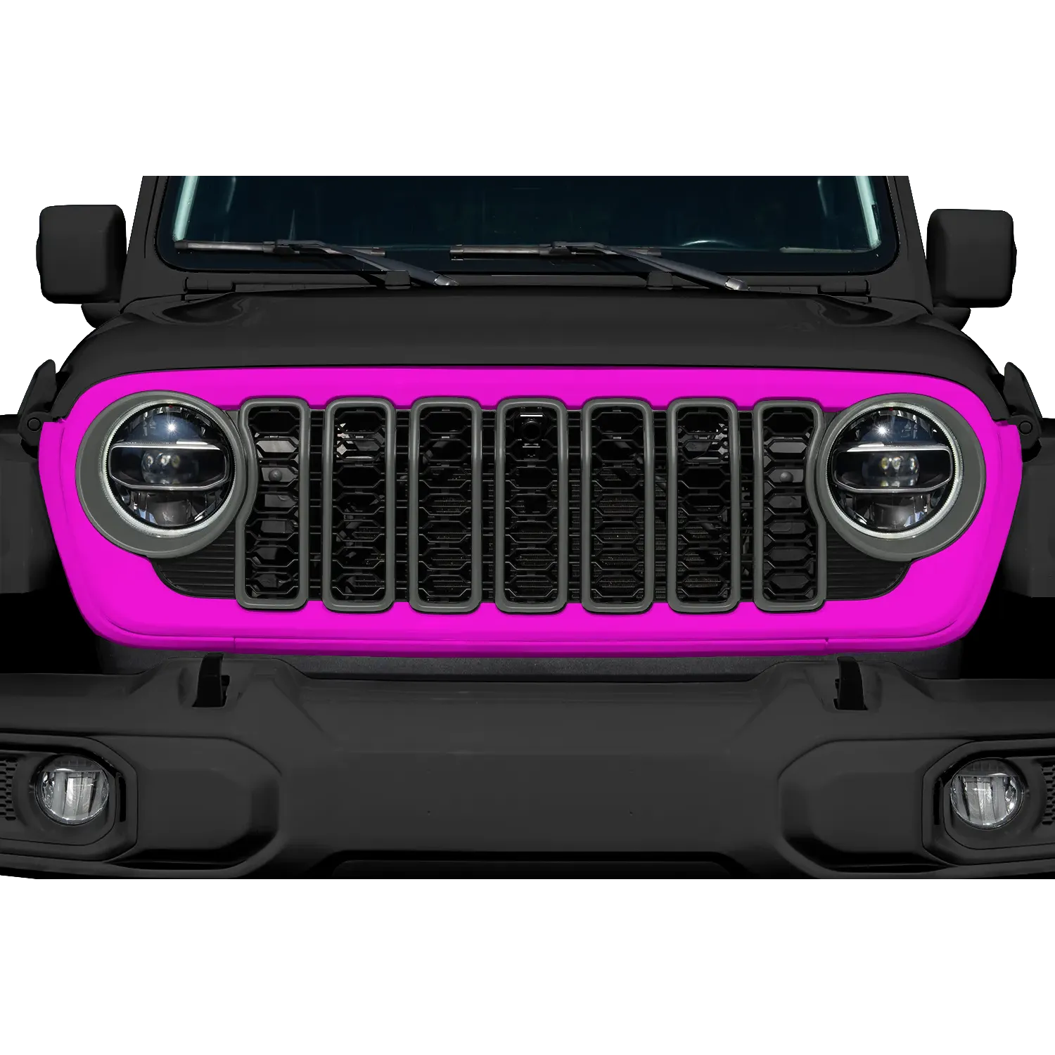 Updated Aftermarket 2024+ Hydrographic Grille (Fits JL/JT 2018-2026)