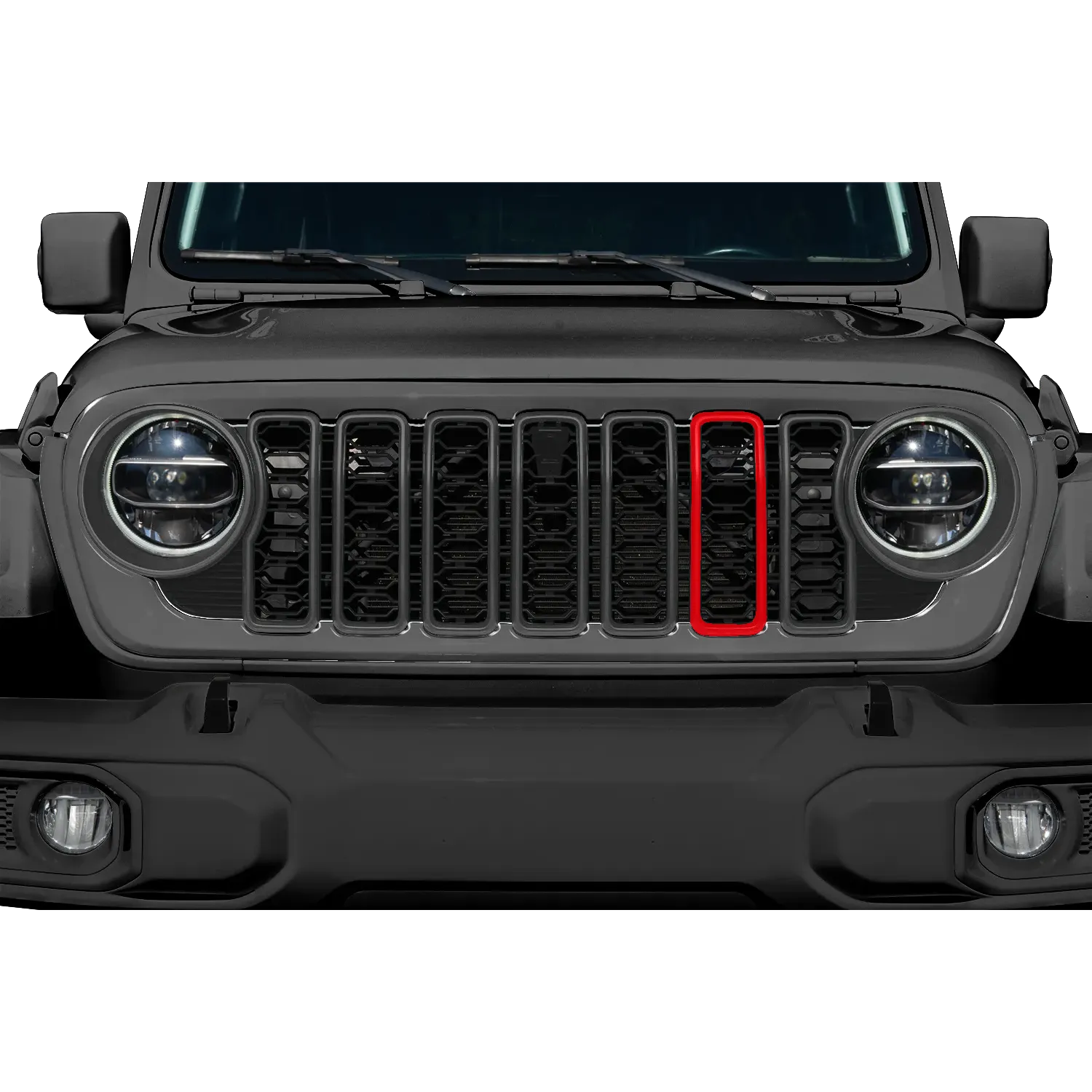 Updated 2024+ Hydrographic Grille (Fits JL/JT 2018-2026)