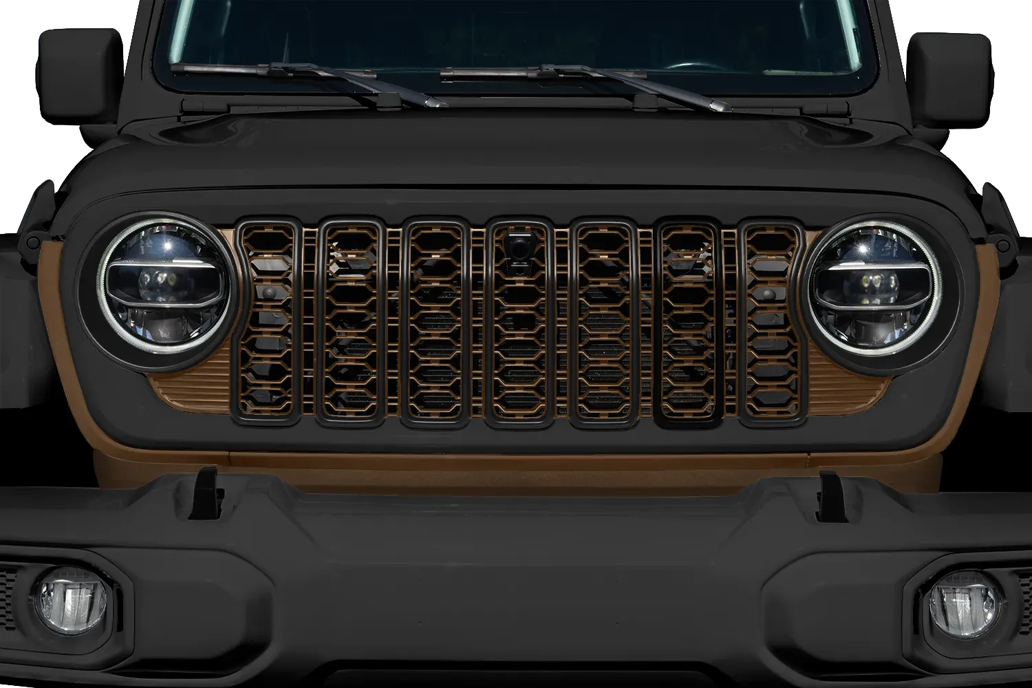 Aftermarket Updated Style Grille (Fits JL/JT)