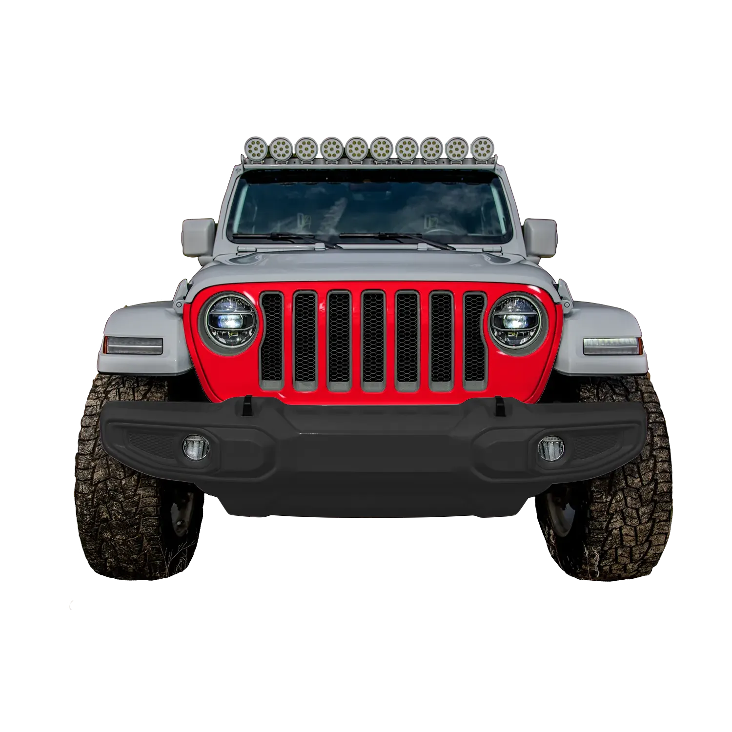 Grille Mesh Painted or Hydrographic (Fits JL/JT 2018-2023)