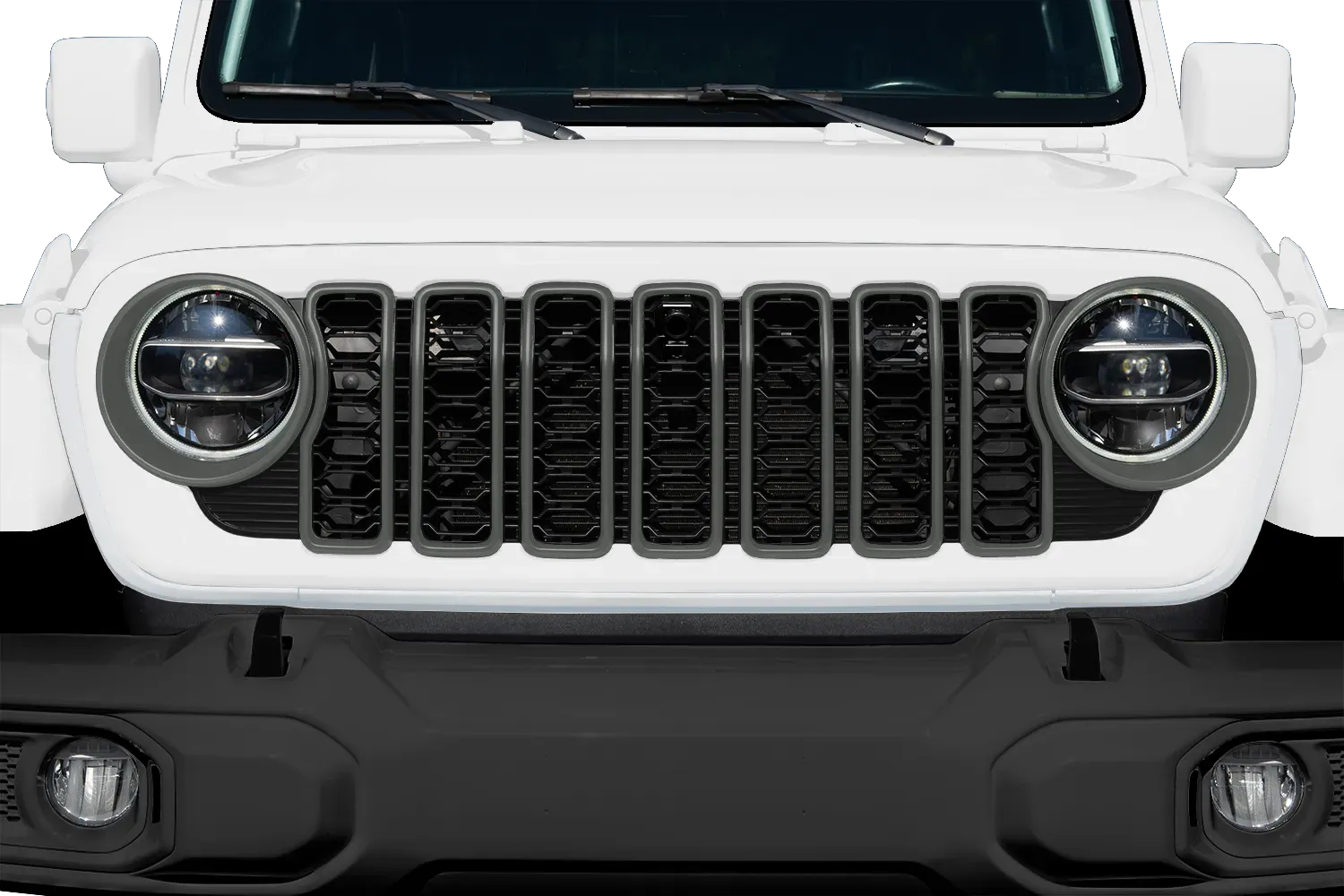 Aftermarket Updated Style Grille (Fits JL/JT)