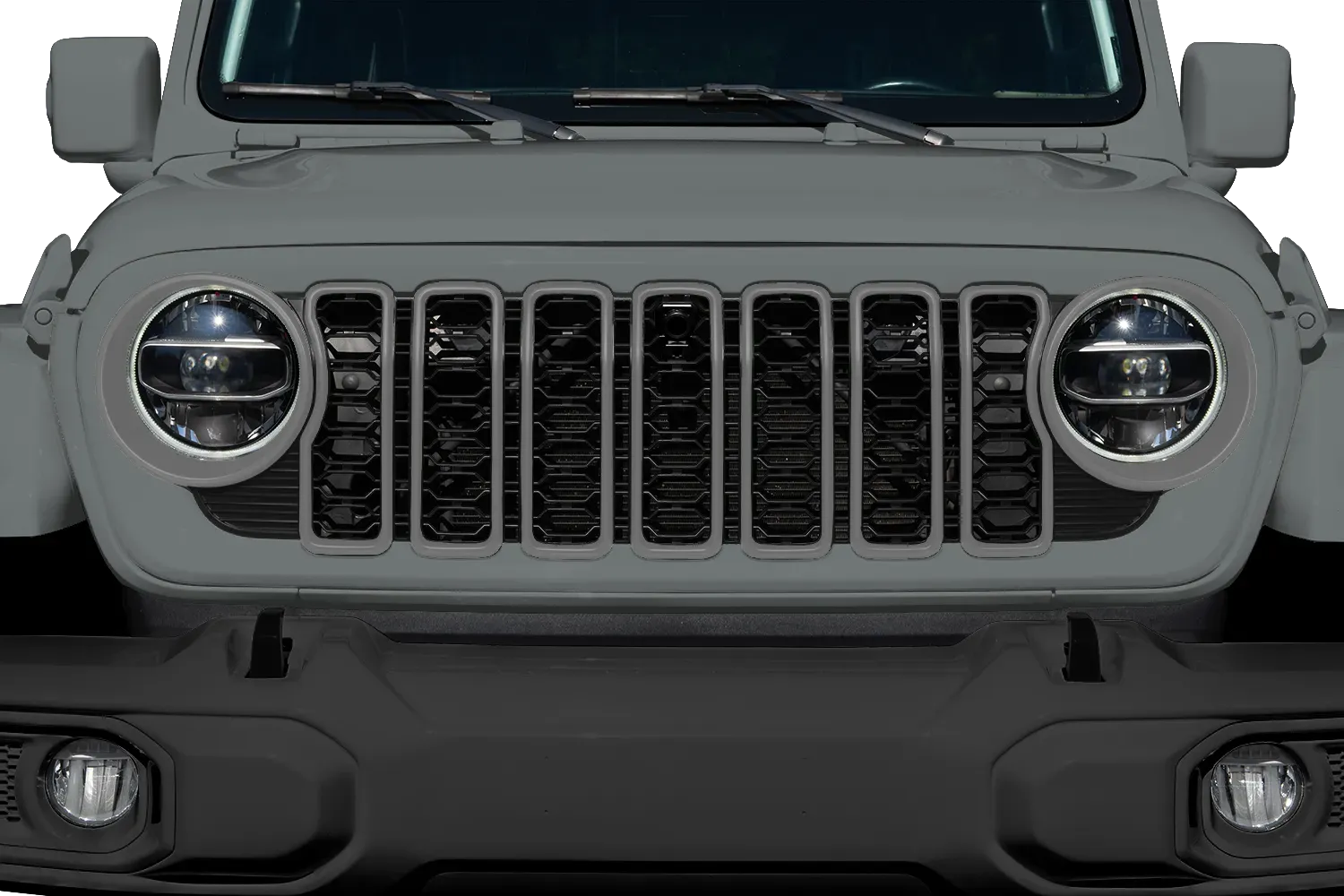 Aftermarket Updated Style Grille (Fits JL/JT)