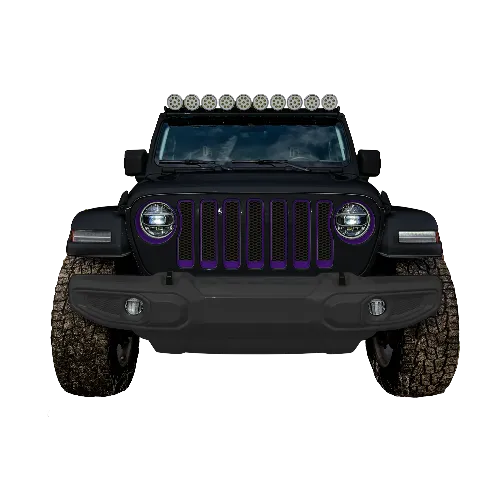 Classic Grille Trim Factory Color Painted (Fits JL/JT, 4XE, 392 Models 2018-2023)