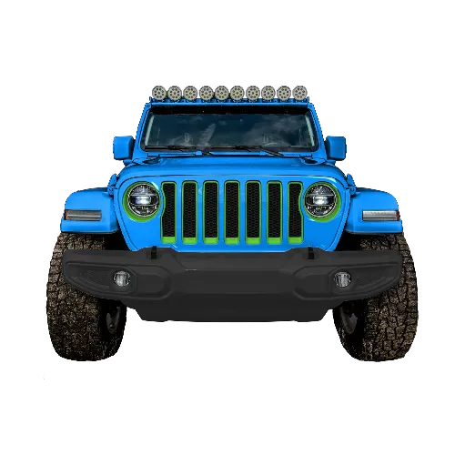 Classic Grille Trim Factory Color Painted (Fits JL/JT, 4XE, 392 Models 2018-2023)