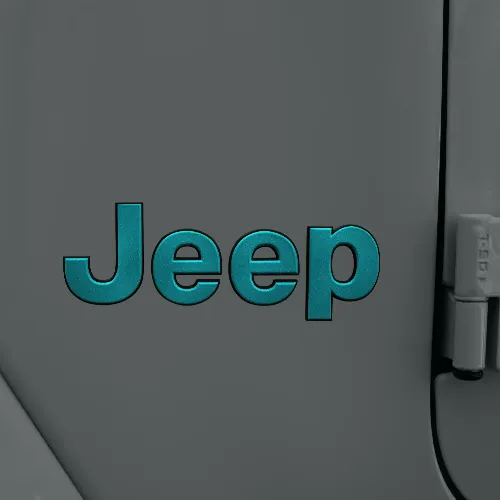 Painted Nameplate Emblems (Fits JL/JT/JK)