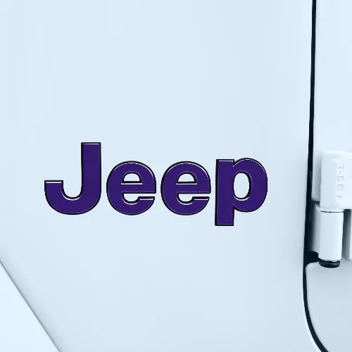 Painted Nameplate Emblems (Fits JL/JT/JK)