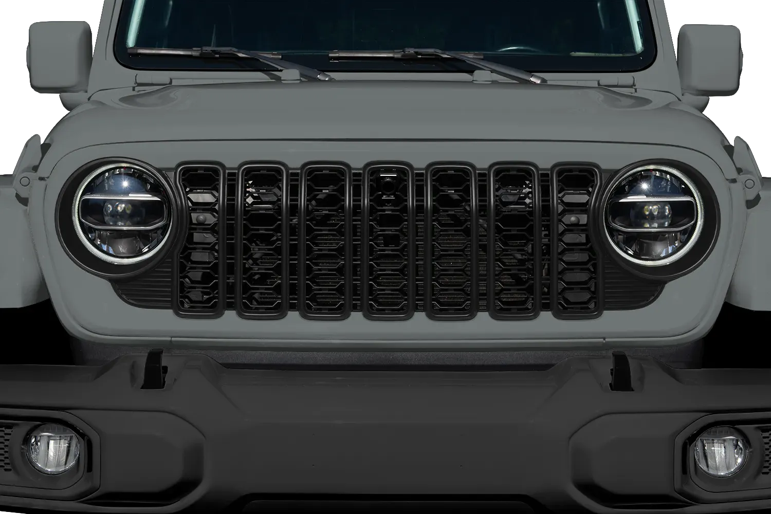 Aftermarket Updated Style Grille (Fits JL/JT)