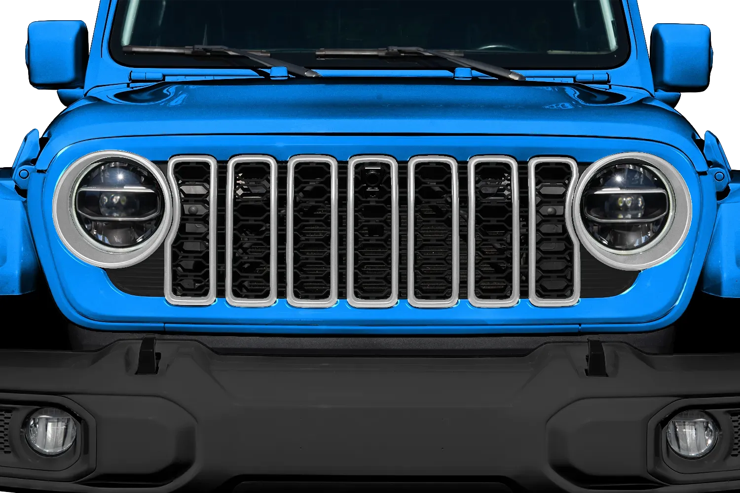 Aftermarket Updated Style Grille (Fits JL/JT)