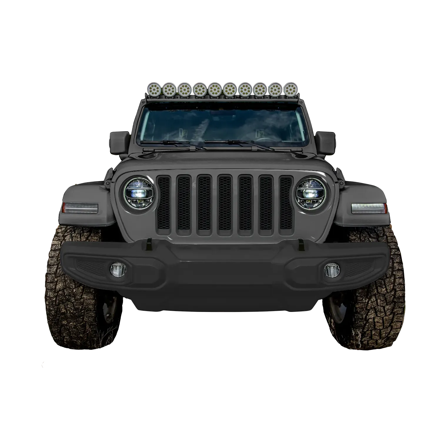 Classic Grille Trim Factory Color Painted (Fits JL/JT, 4XE, 392 Models 2018-2023)