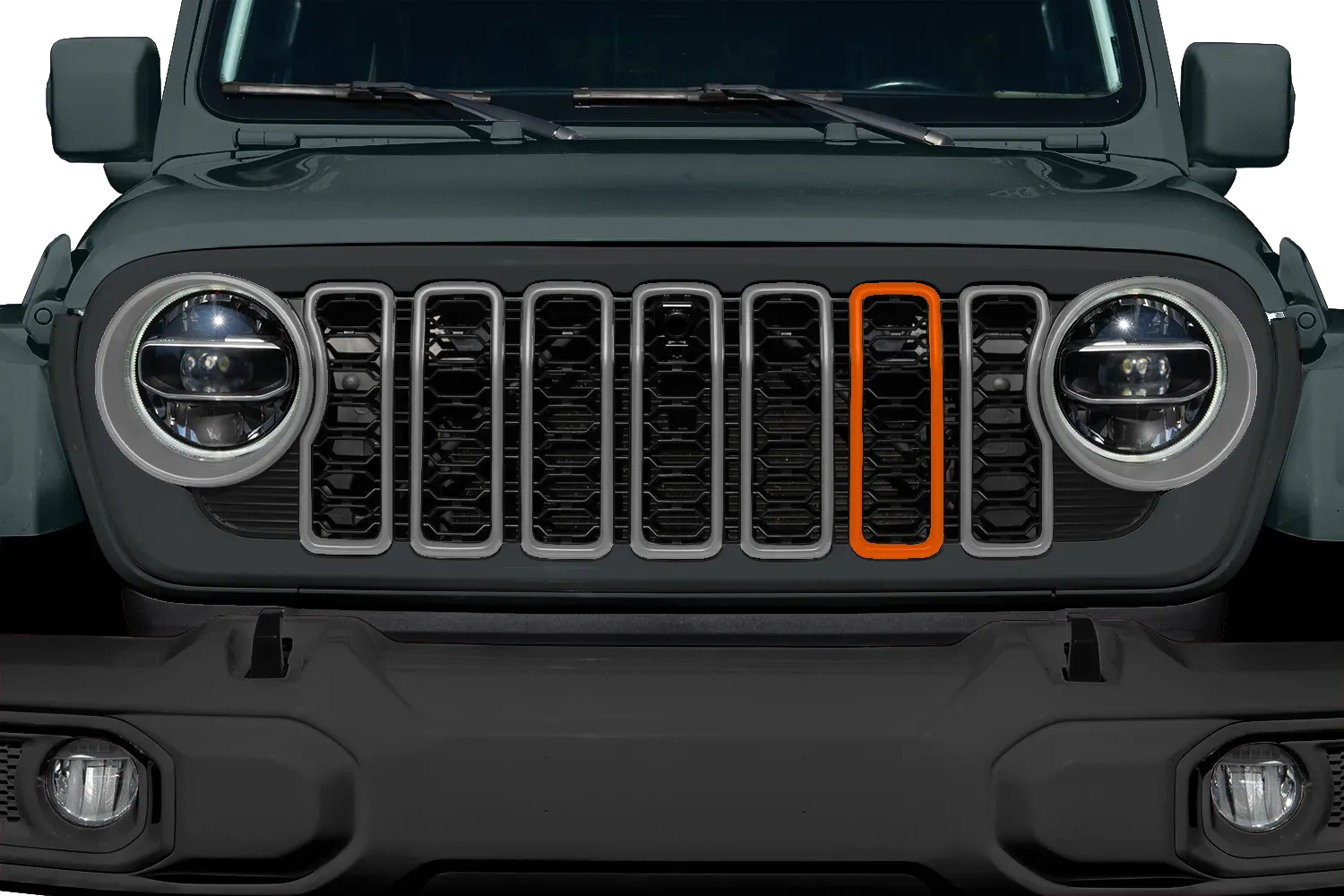 Aftermarket (Single) Stick-on Slot Grille Trim