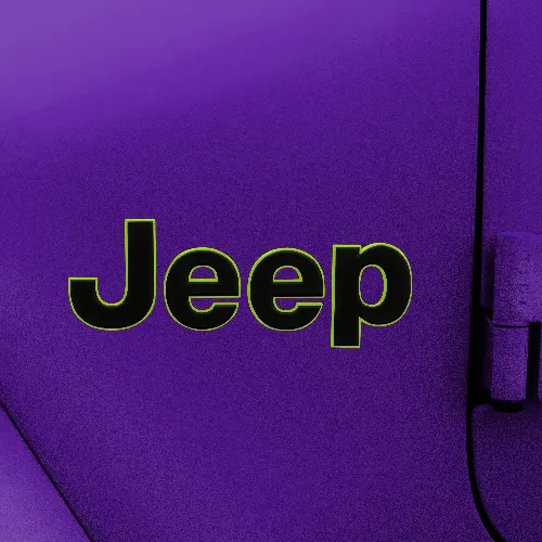 Painted Nameplate Emblems (Fits JL/JT/JK)