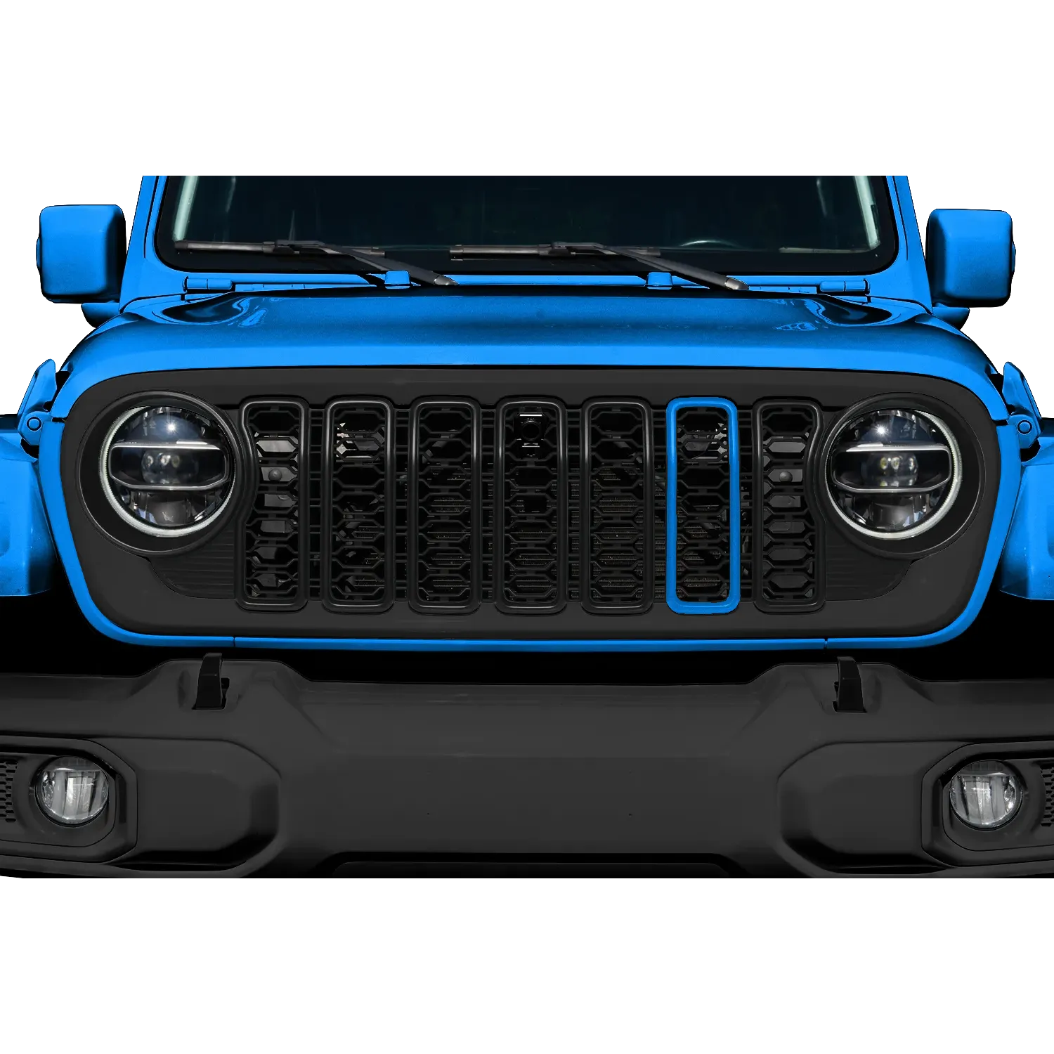 Updated Aftermarket 2024+ Hydrographic Grille (Fits JL/JT 2018-2026)