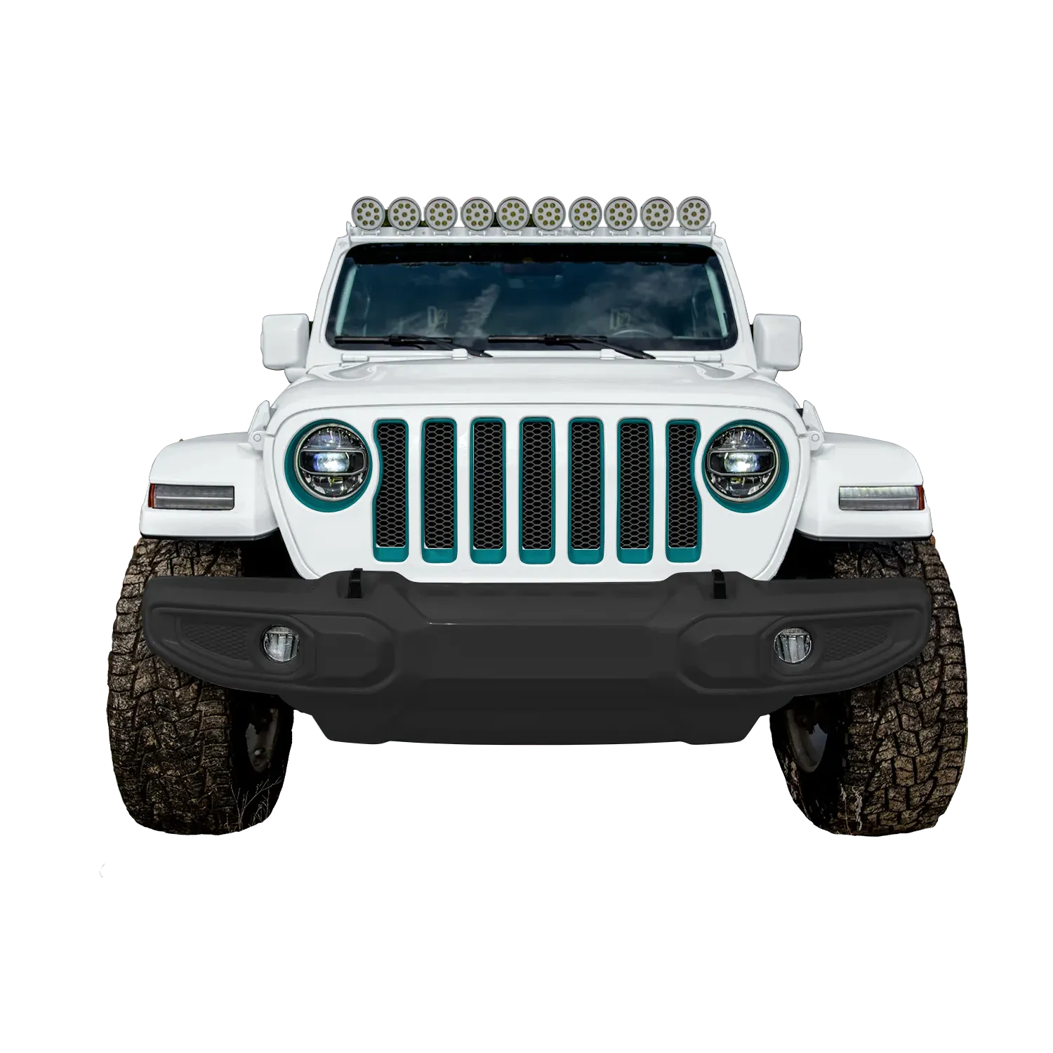 Classic Grille Trim Factory Color Painted (Fits JL/JT, 4XE, 392 Models 2018-2023)