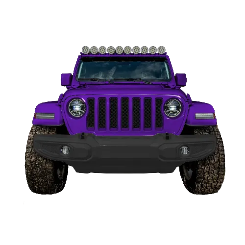 Classic Grille Trim Factory Color Painted (Fits JL/JT, 4XE, 392 Models 2018-2023)