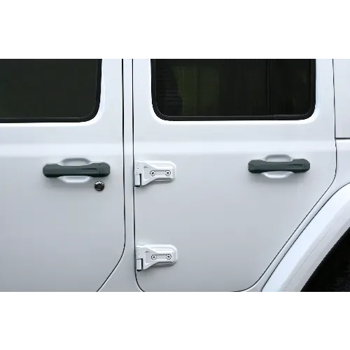 Fits JL 4 Door - Standard Entry Color-Matched Door Handles (5 Handles, No Buttons)