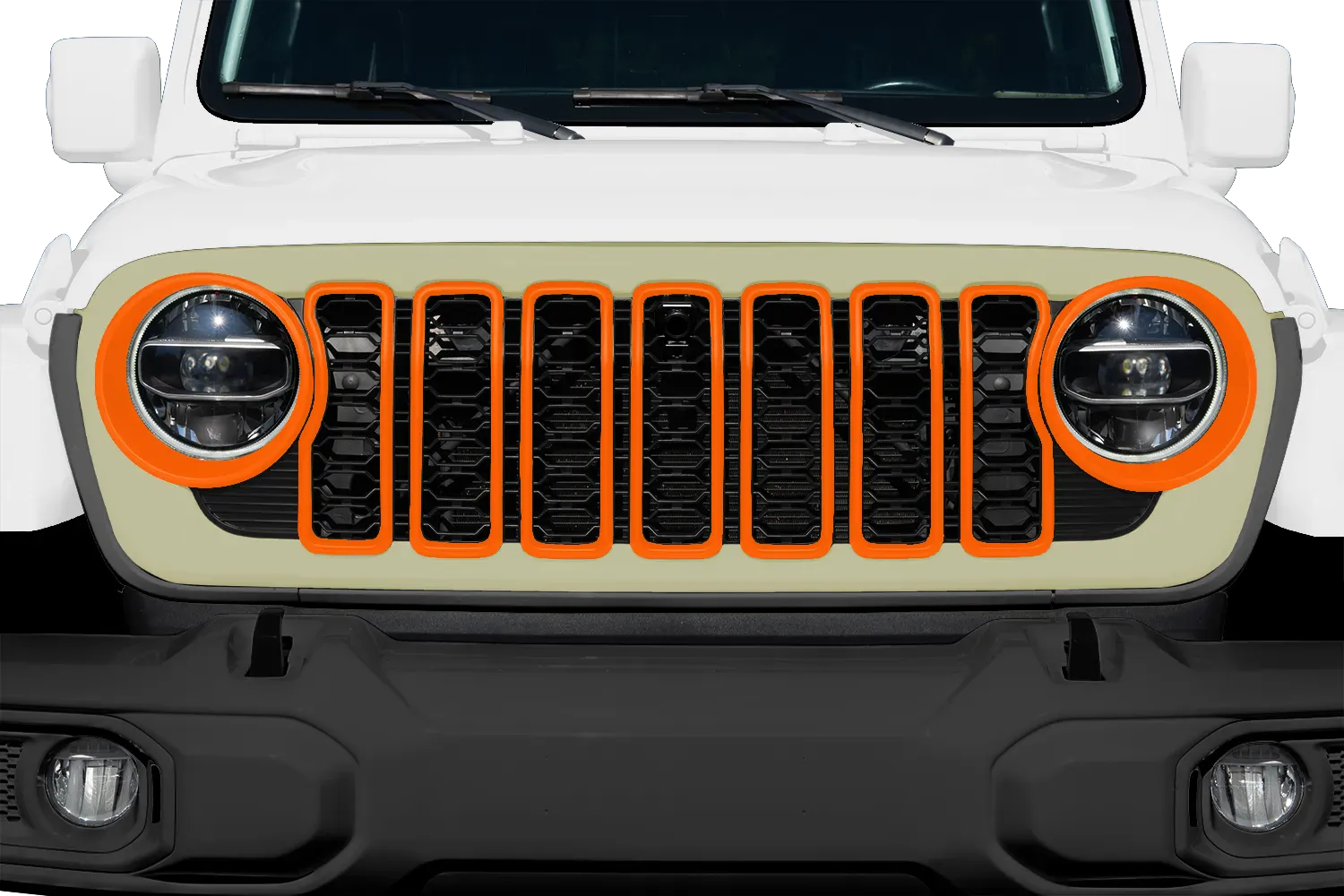 Aftermarket (Single) Stick-on Slot Grille Trim