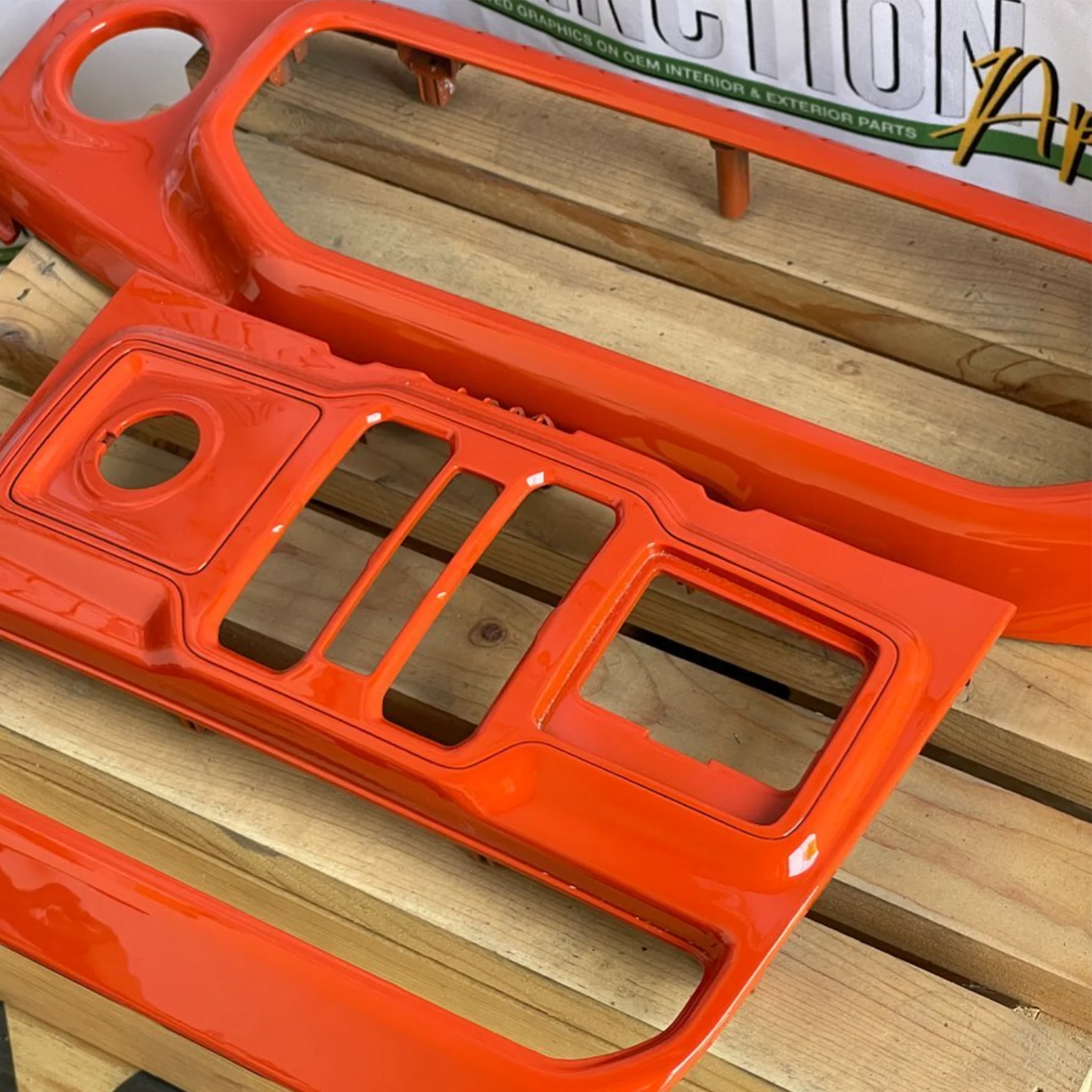 AC & Window Switch Bezel Painted (Fits JL/JT 2018-2023)
