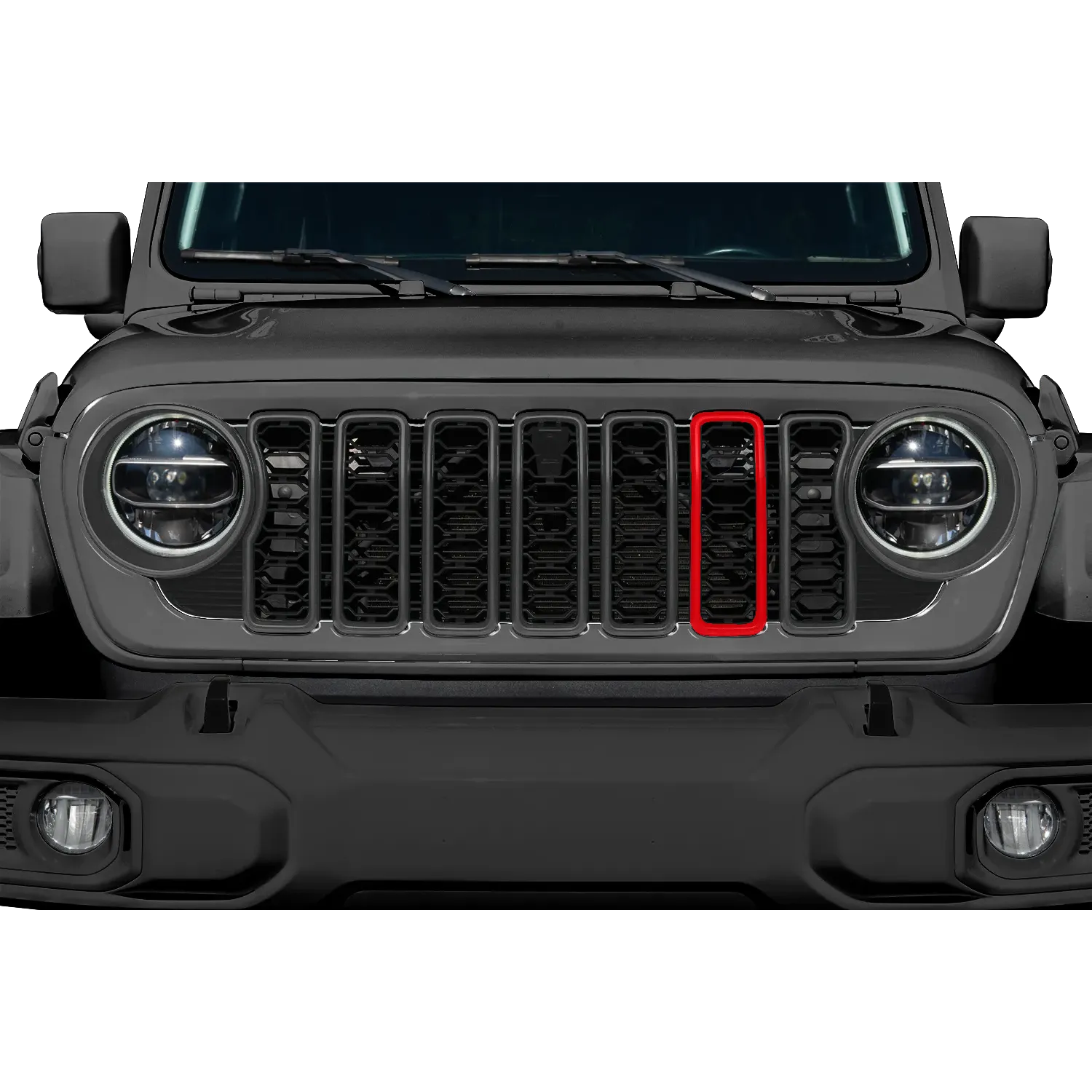 Updated 2024+ Hydrographic Grille (Fits JL/JT 2018-2026)