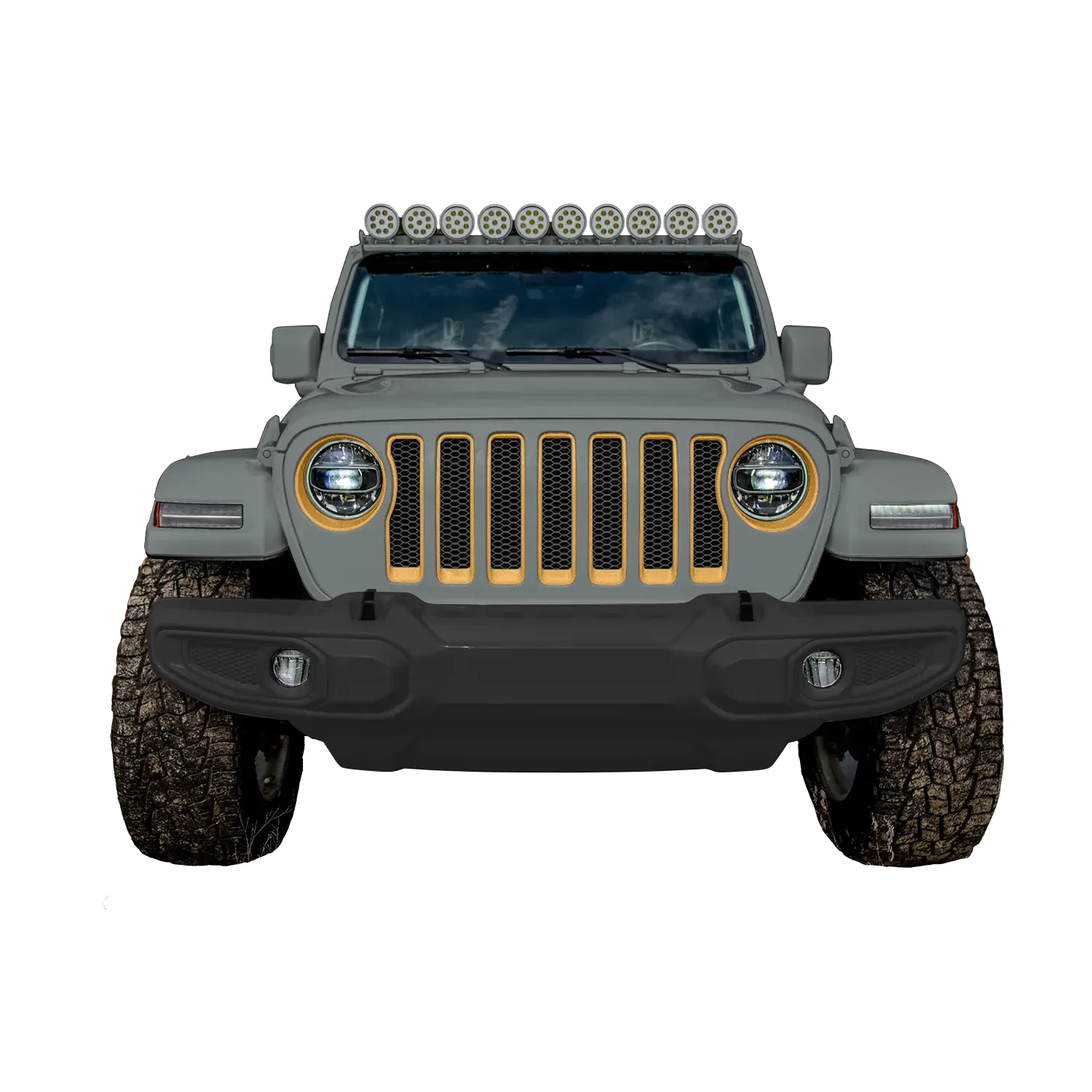 Classic Grille Trim Factory Color Painted (Fits JL/JT, 4XE, 392 Models 2018-2023)