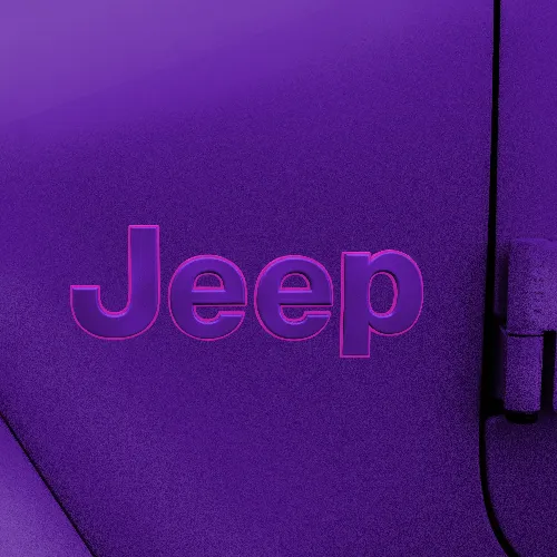 Painted Nameplate Emblems (Fits JL/JT/JK)