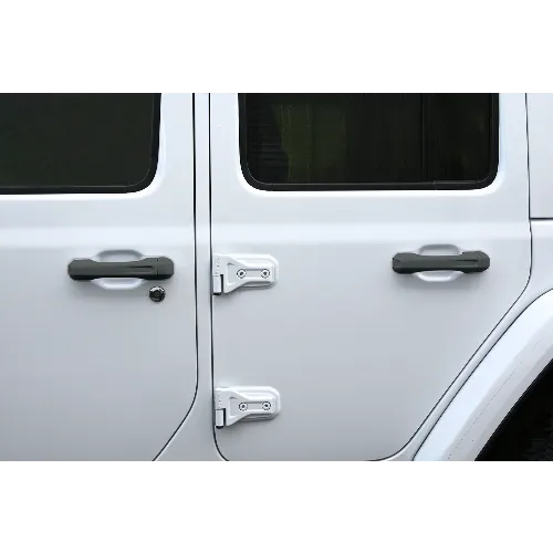 Fits JL 4 Door - Standard Entry Color-Matched Door Handles (5 Handles, No Buttons)