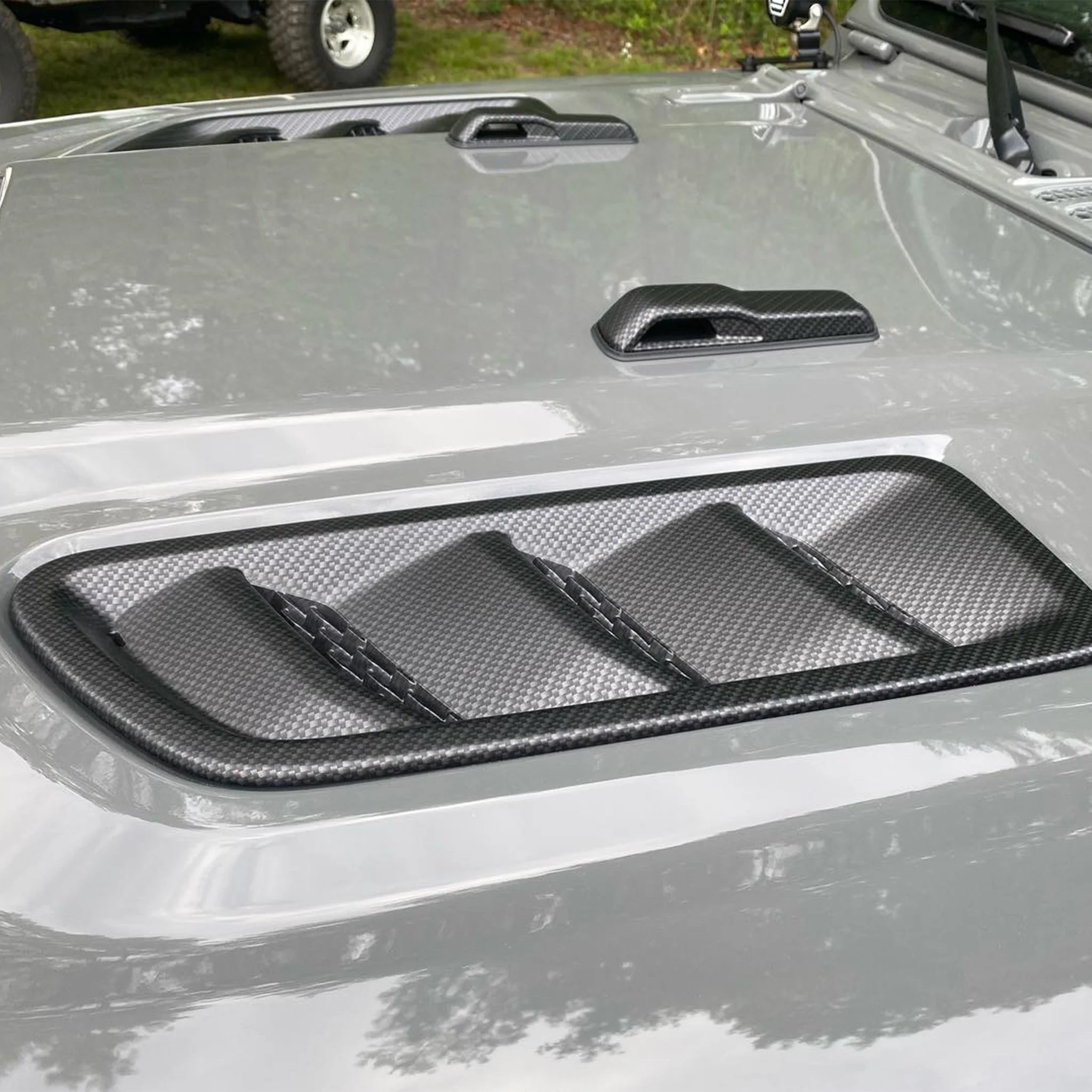 Hood Vents Hydrographic (Fits JL/JT Rubicon)