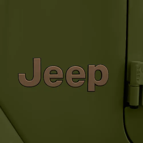 Painted Nameplate Emblems (Fits JL/JT/JK)