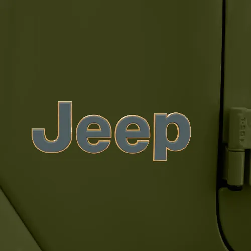 Painted Nameplate Emblems (Fits JL/JT/JK)