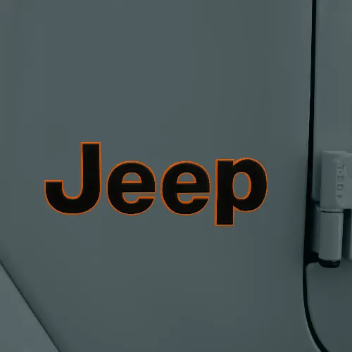 Painted Nameplate Emblems (Fits JL/JT/JK)