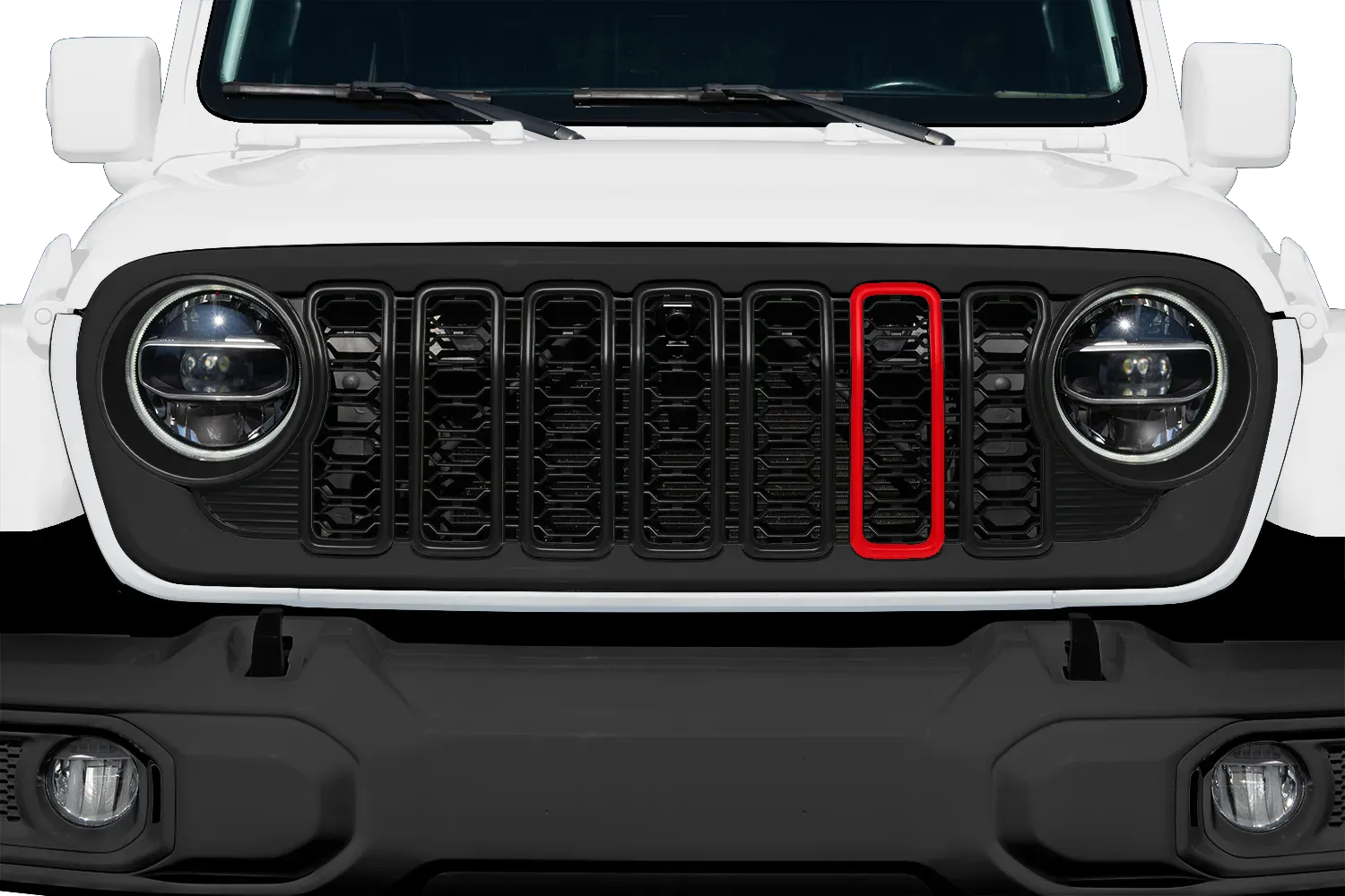 Aftermarket Updated Style Grille (Fits JL/JT)