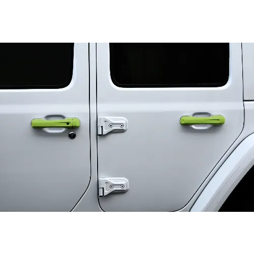 2-Door JL Keyless Entry Paint Matched Door Handles (Set of 3, Buttons)