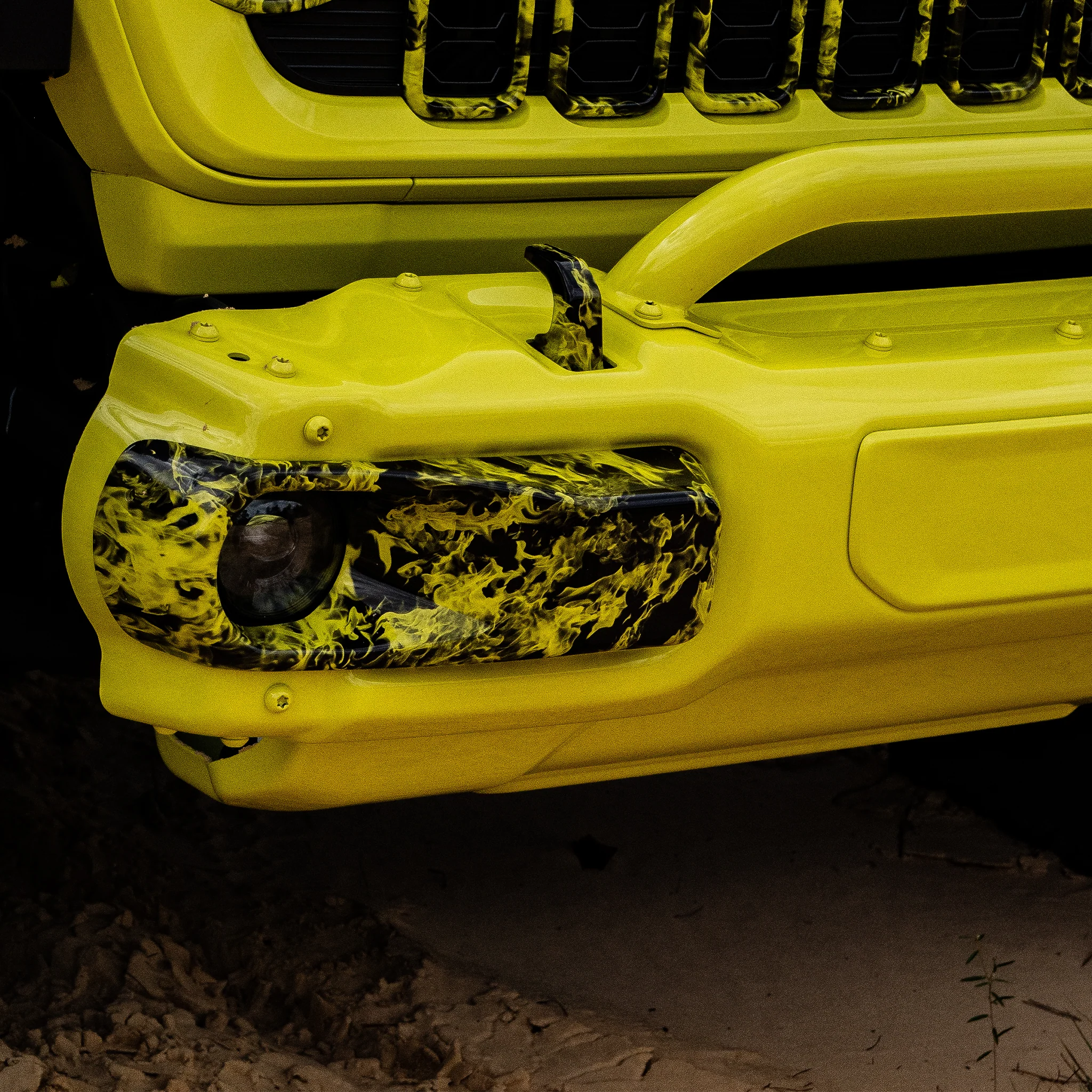 Fog Light Trim Hydrographic (Fits JL/JT) - Image 3