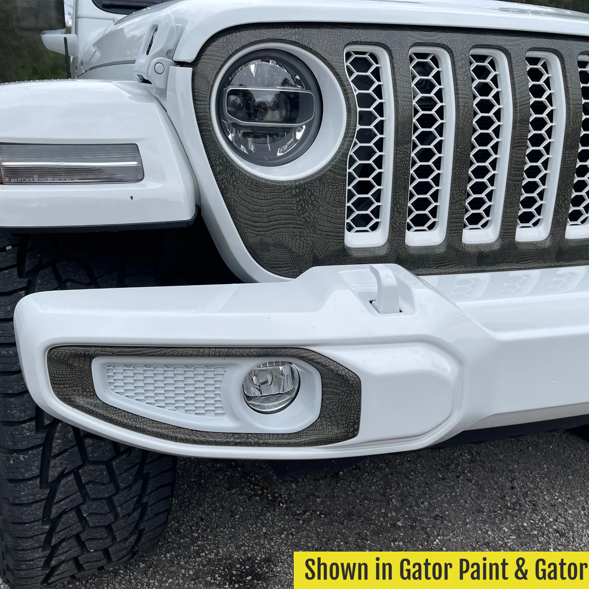 Fog Light Trim Hydrographic (Fits JL/JT) - Image 5
