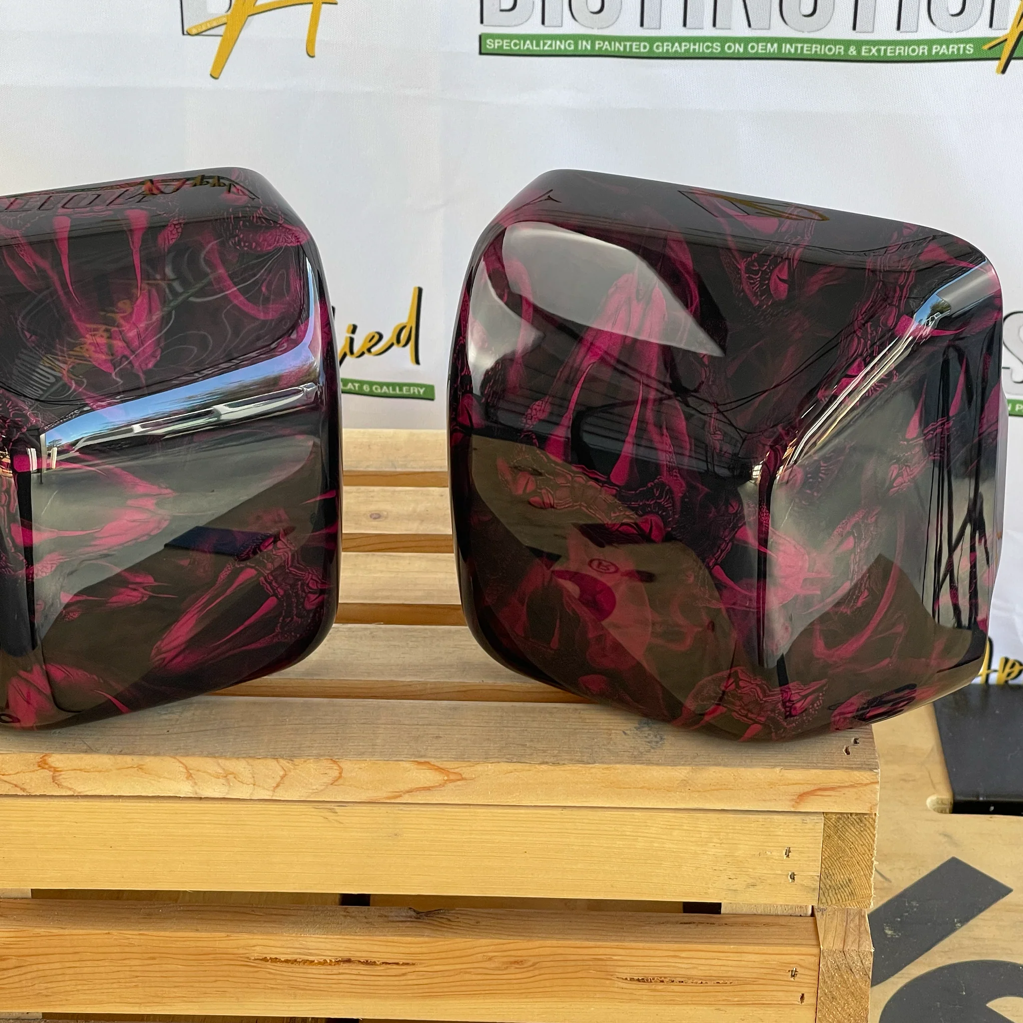 Mirror Covers Hydrographic (Fits JL/JT 2018-2025)