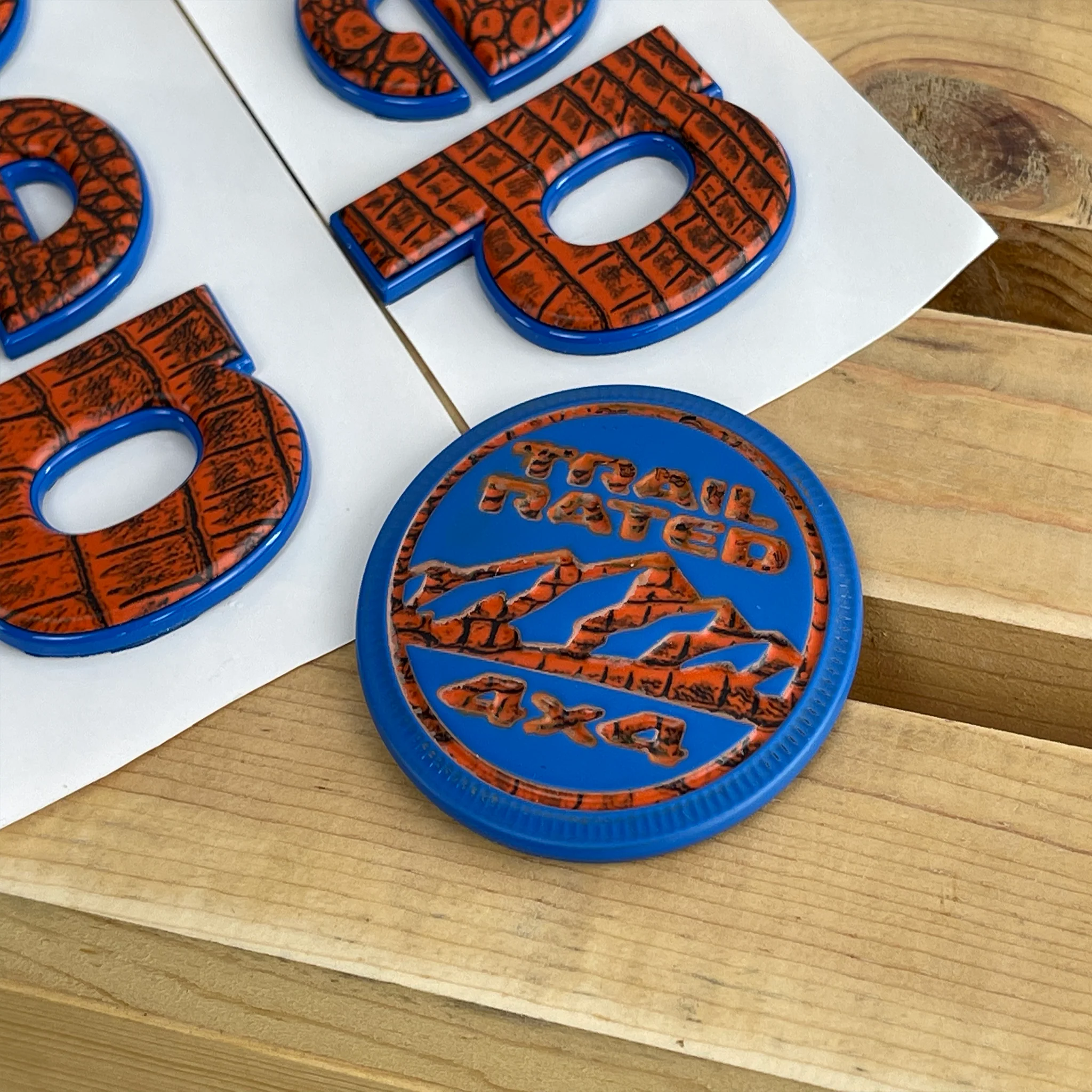 Custom Painted Trail Badge (Fits JL/JT/JK) - Image 6