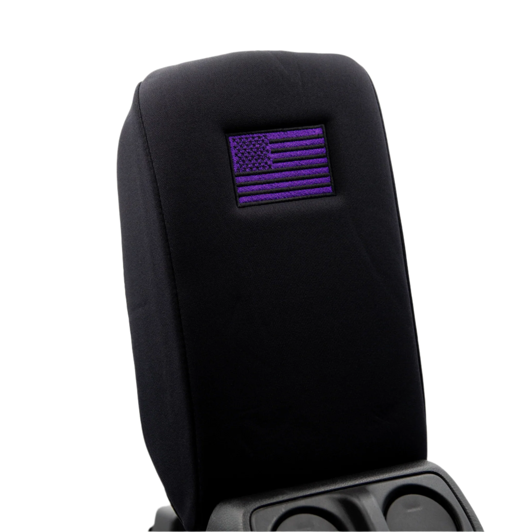 Embroidered Center Console Armrest Cover "American Flag" - Image 10
