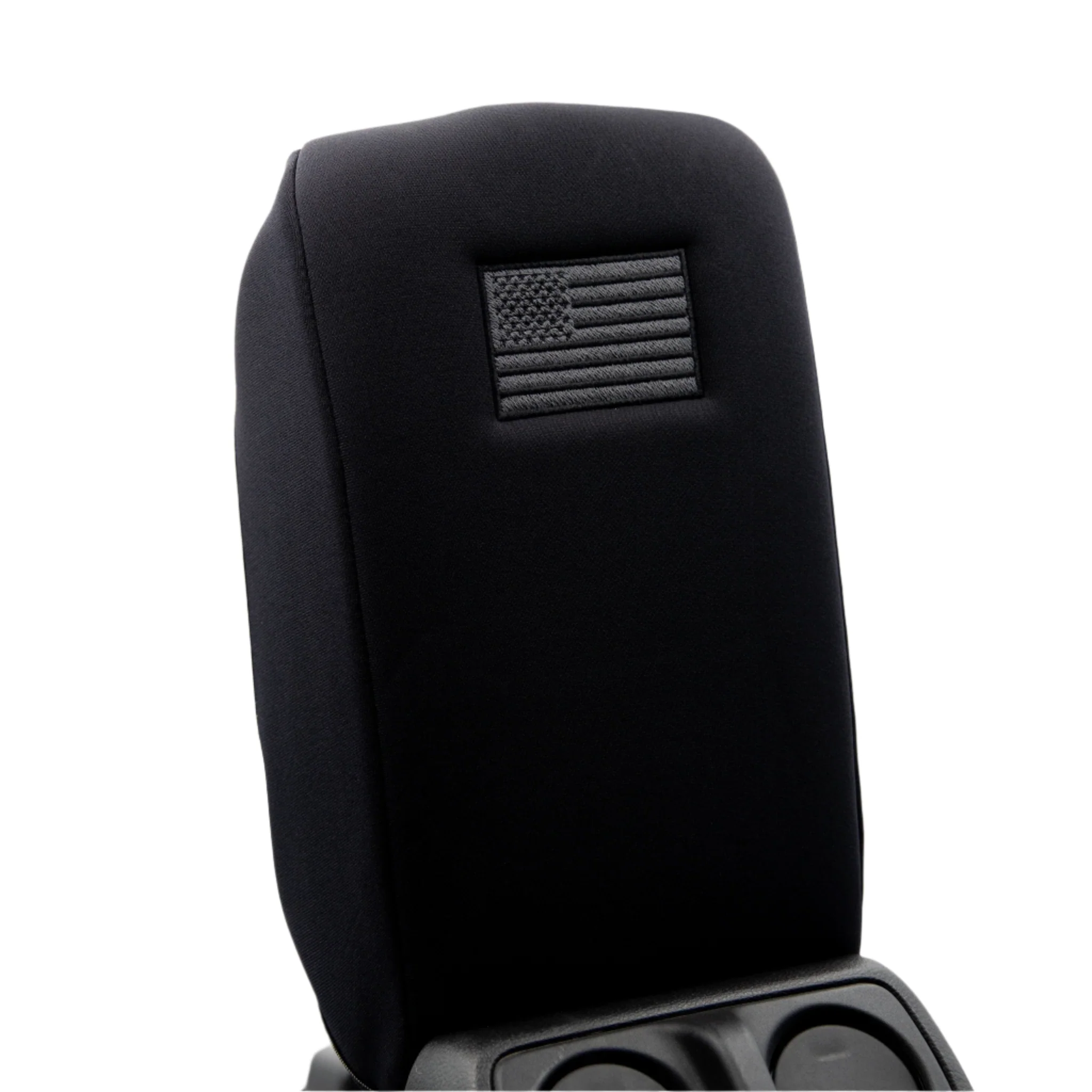 Embroidered Center Console Armrest Cover "American Flag" - Image 12