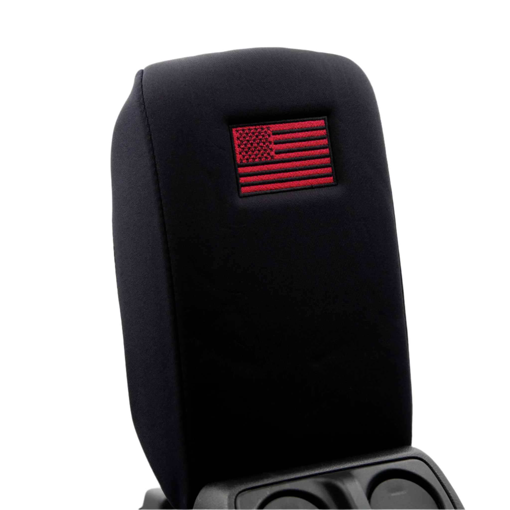 Embroidered Center Console Armrest Cover "American Flag" - Image 16