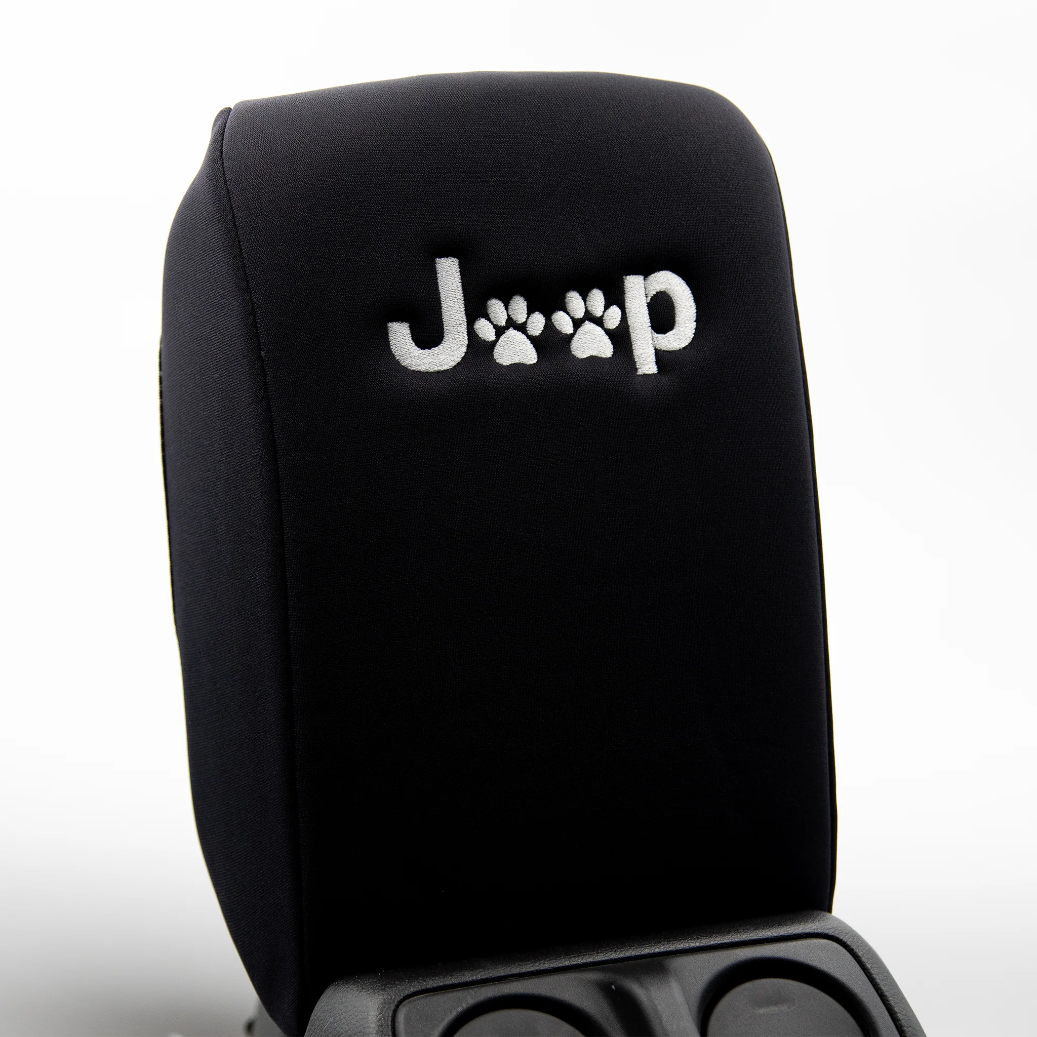 Embroidered Center Console Armrest Cover "Paw Print" - Image 13
