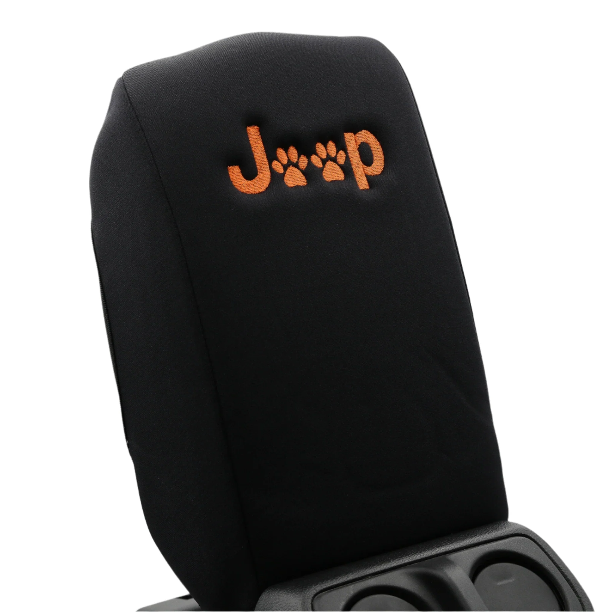 Embroidered Center Console Armrest Cover "Paw Print" - Image 3