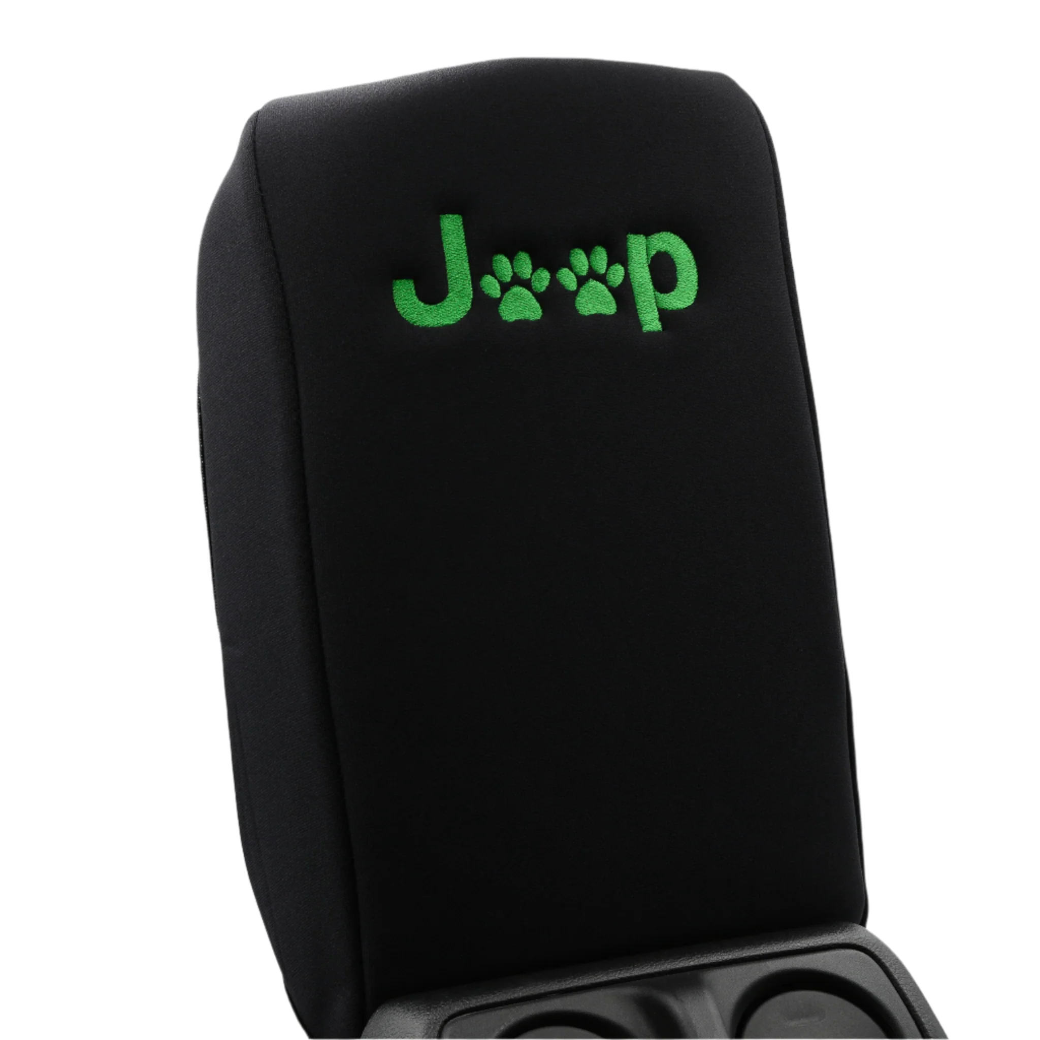 Embroidered Center Console Armrest Cover "Paw Print" - Image 4