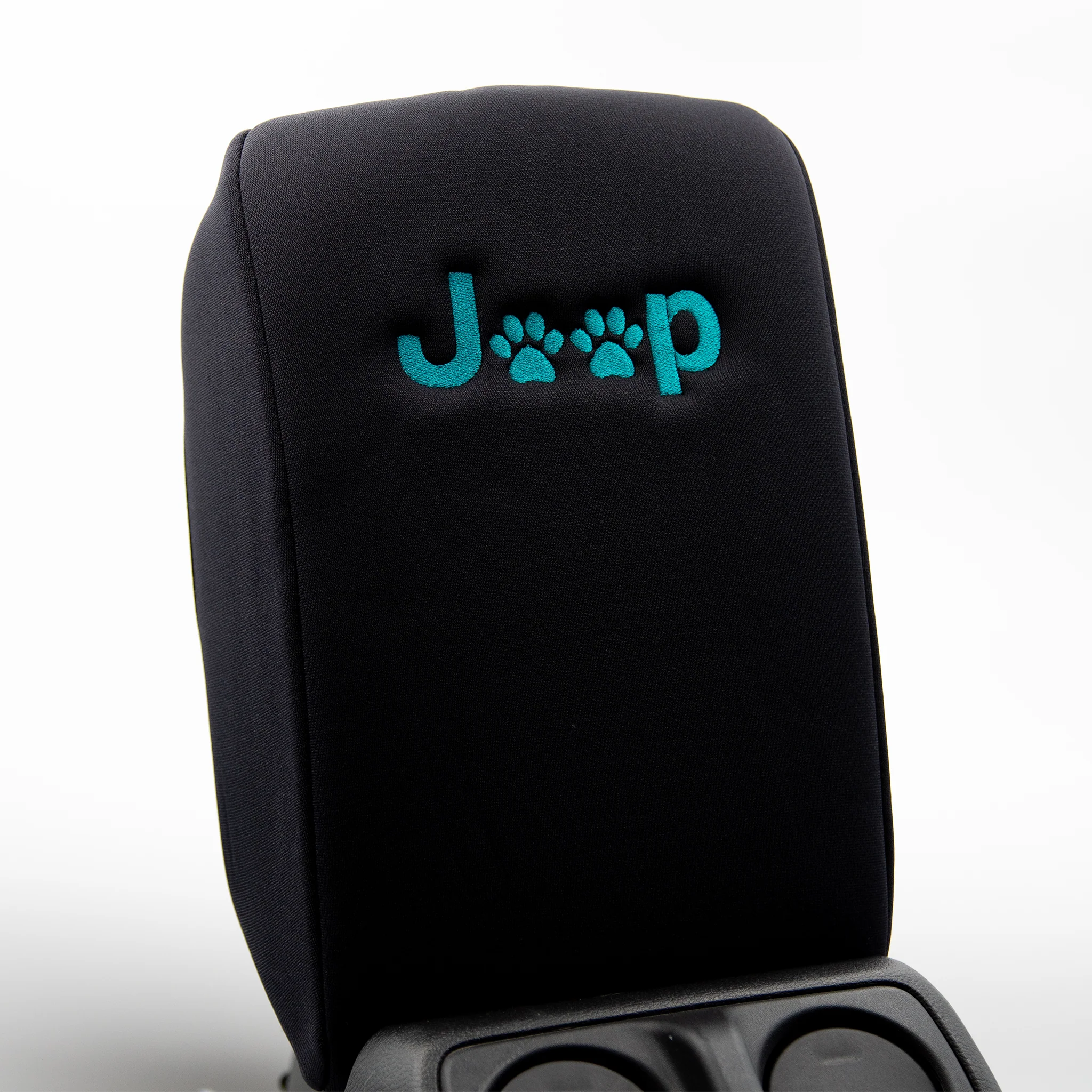 Embroidered Center Console Armrest Cover "Paw Print" - Image 6