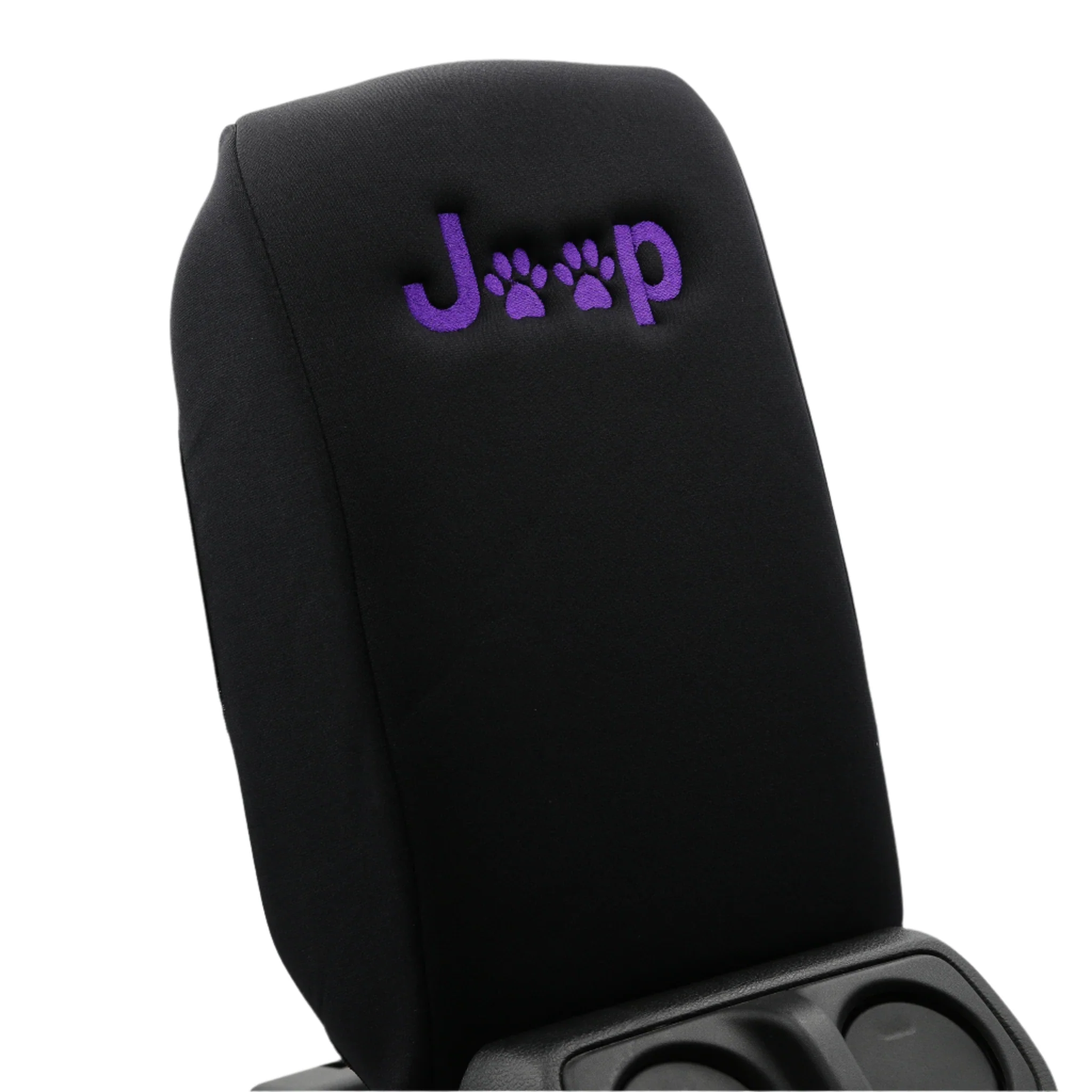 Embroidered Center Console Armrest Cover "Paw Print" - Image 8